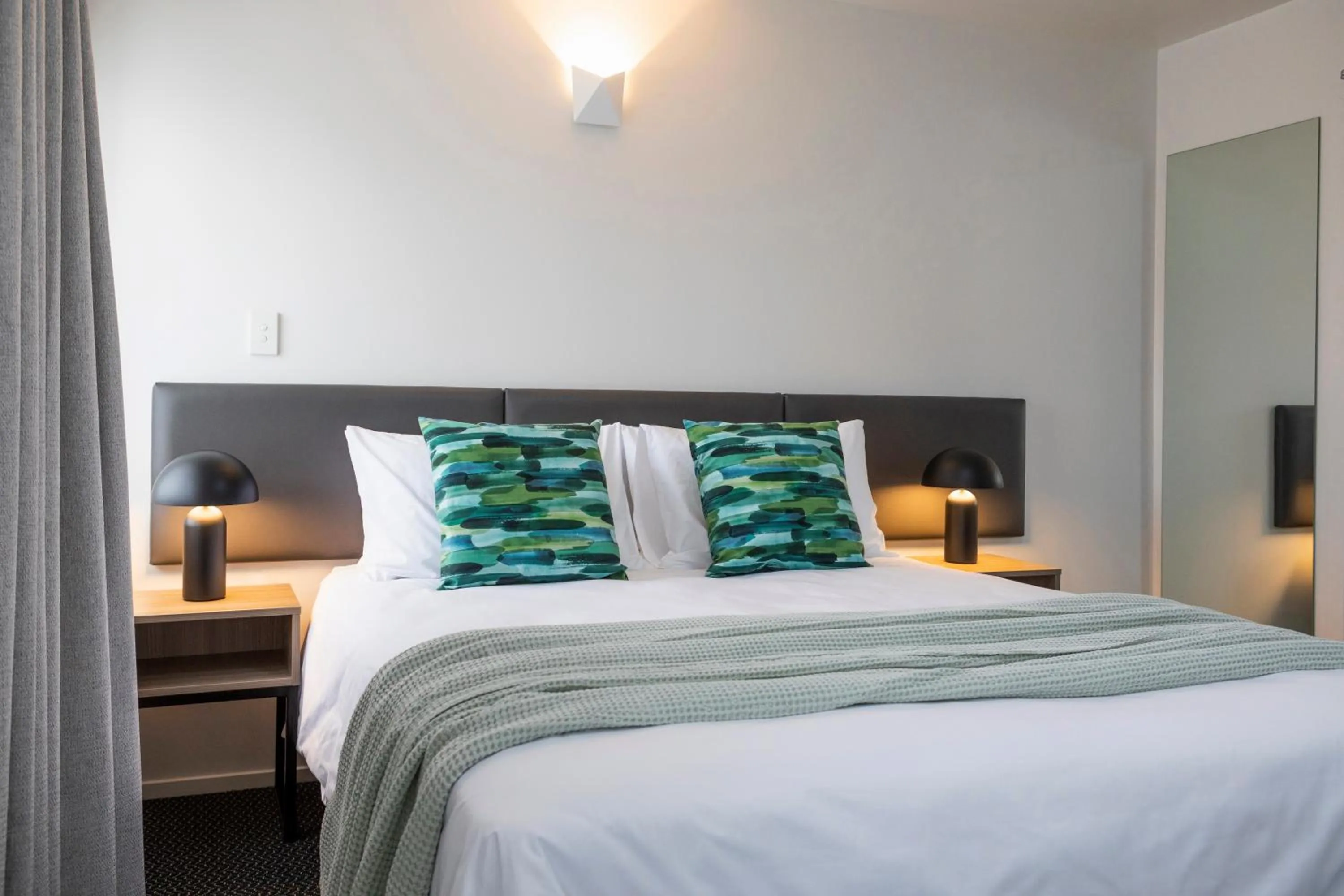 Bedroom, Bed in Solsen Flexi-Stay