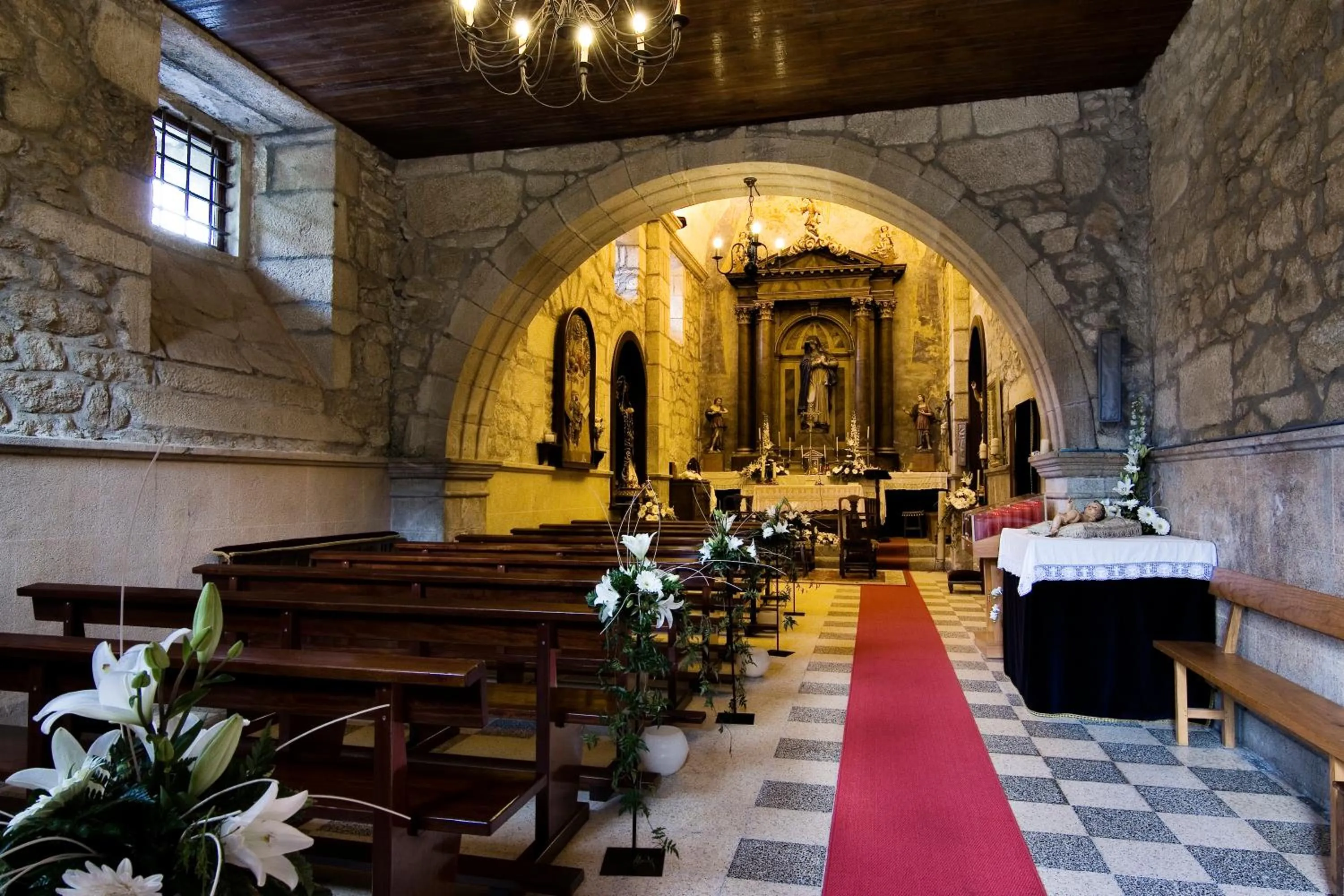 Place of worship in Hotel Pazo de Lestrove by Pousadas de Compostela