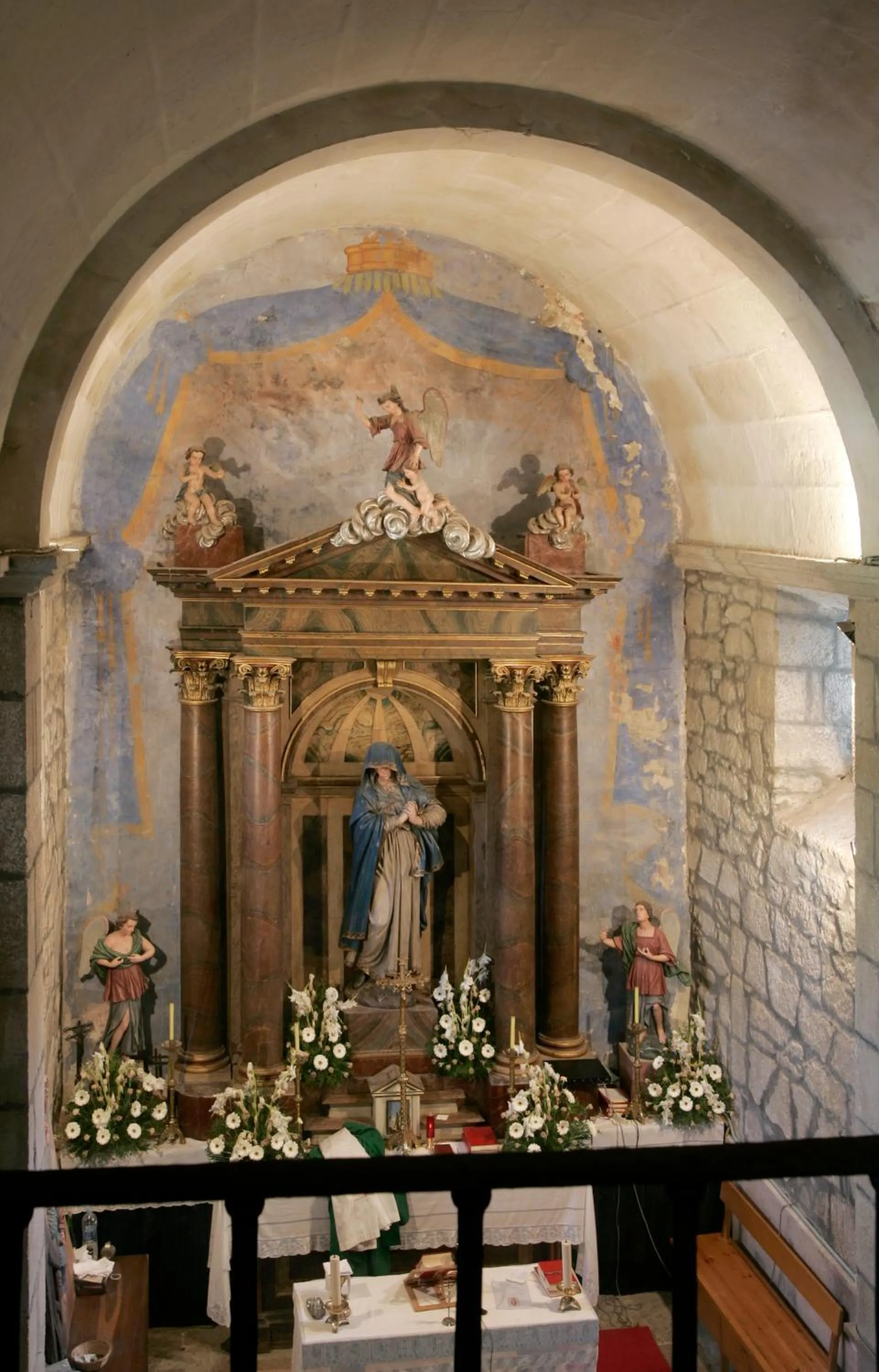 Place of worship in Hotel Pazo de Lestrove by Pousadas de Compostela