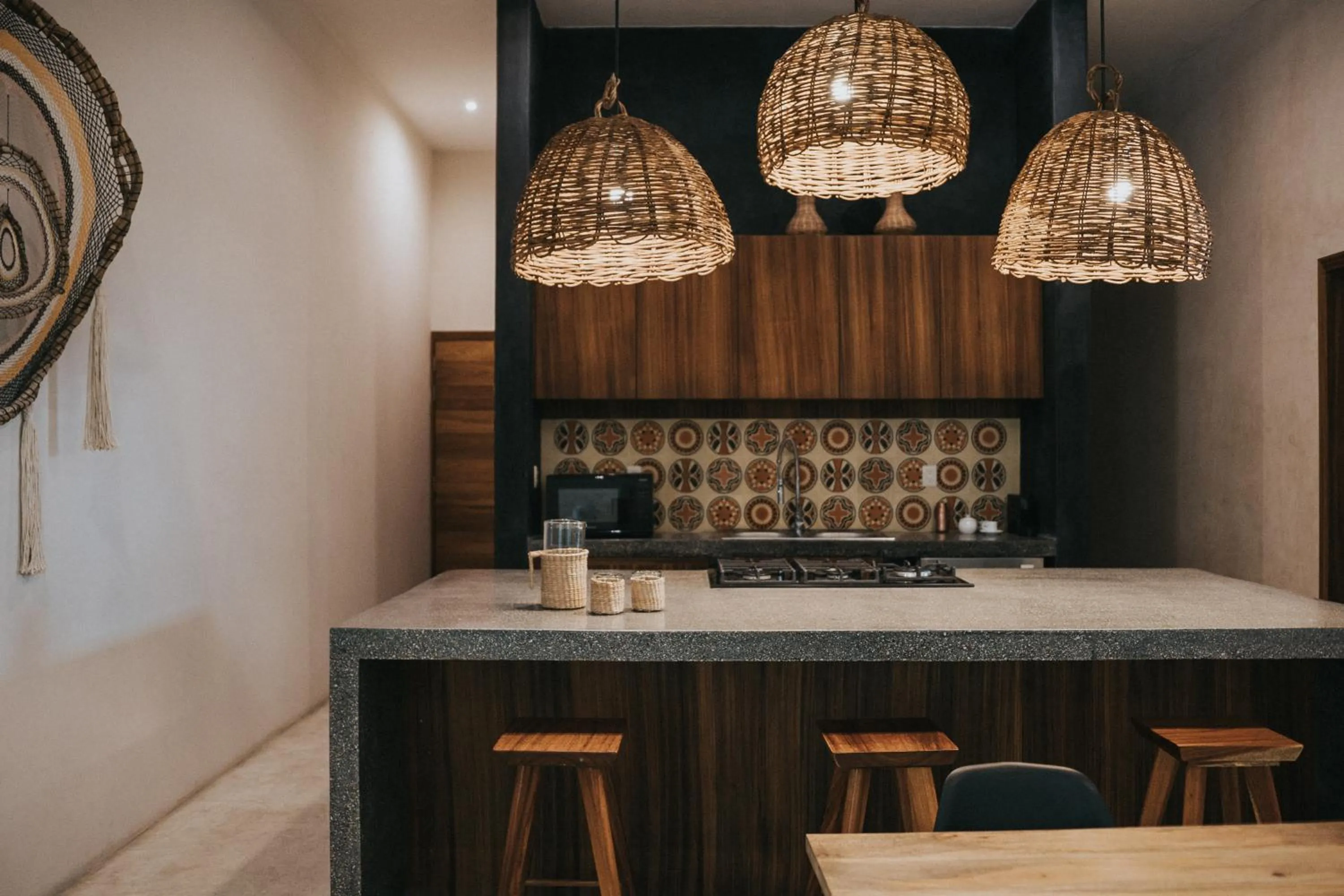 Kitchen or kitchenette in Lumina at Mudra Tulum