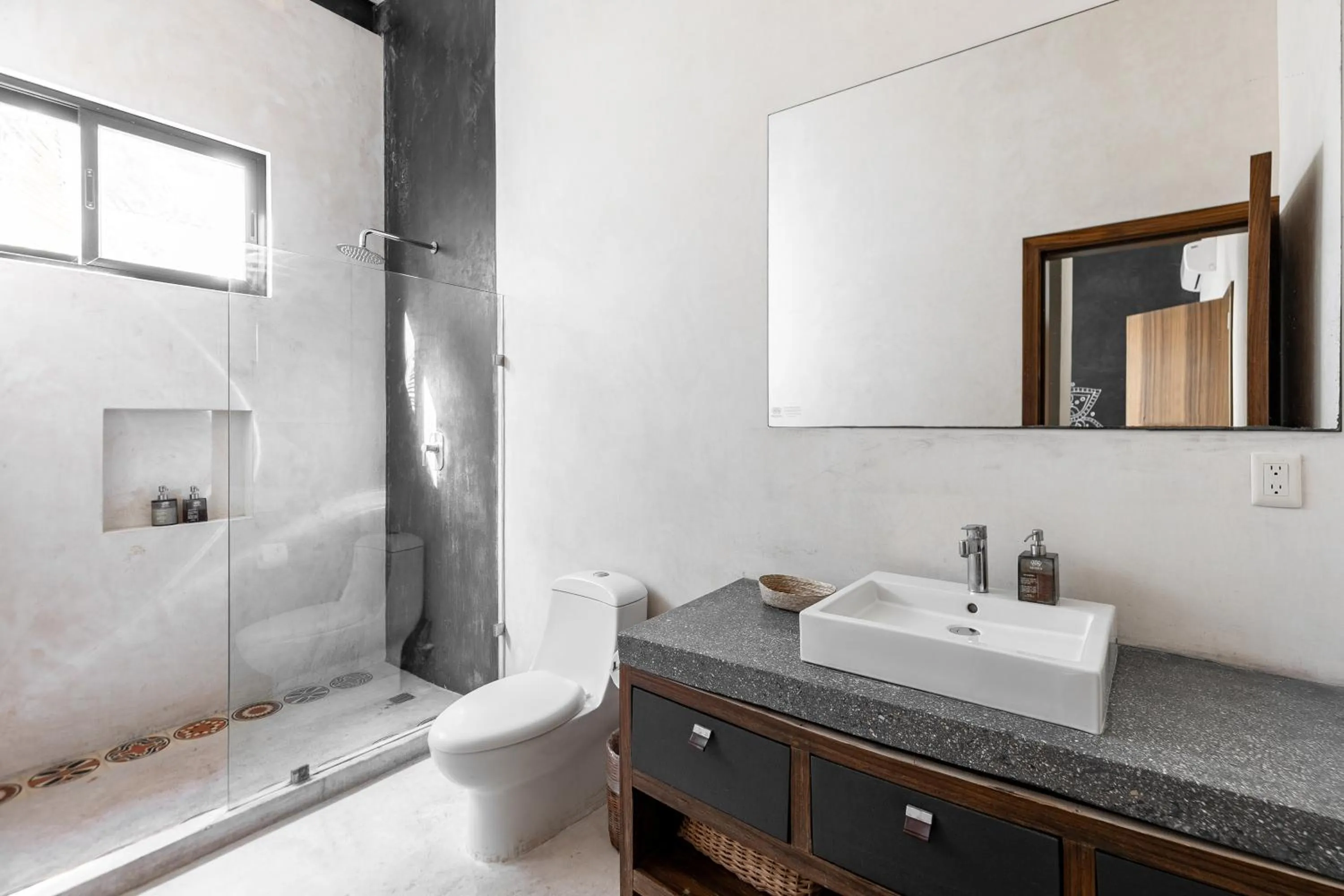 Toilet in Lumina at Mudra Tulum