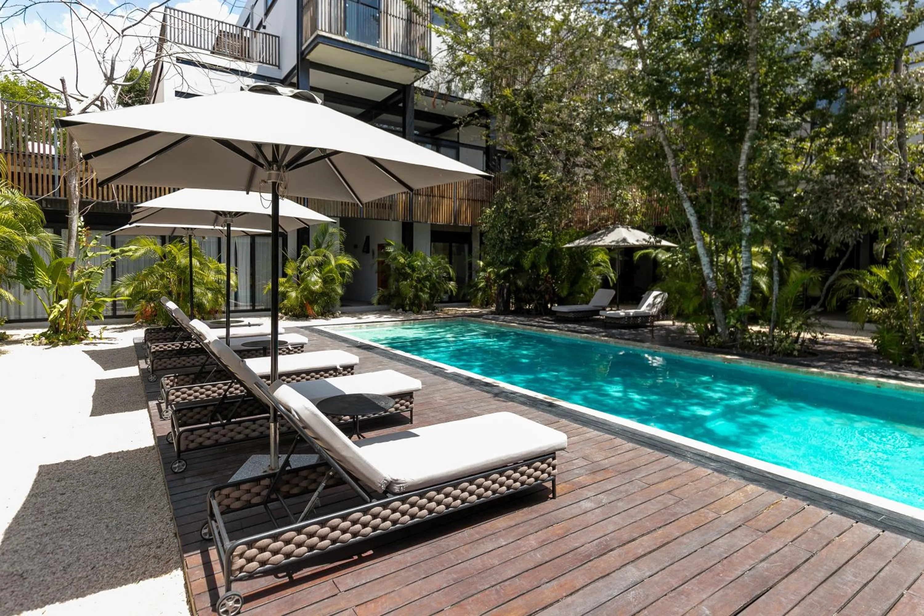 Swimming pool in Lumina at Mudra Tulum