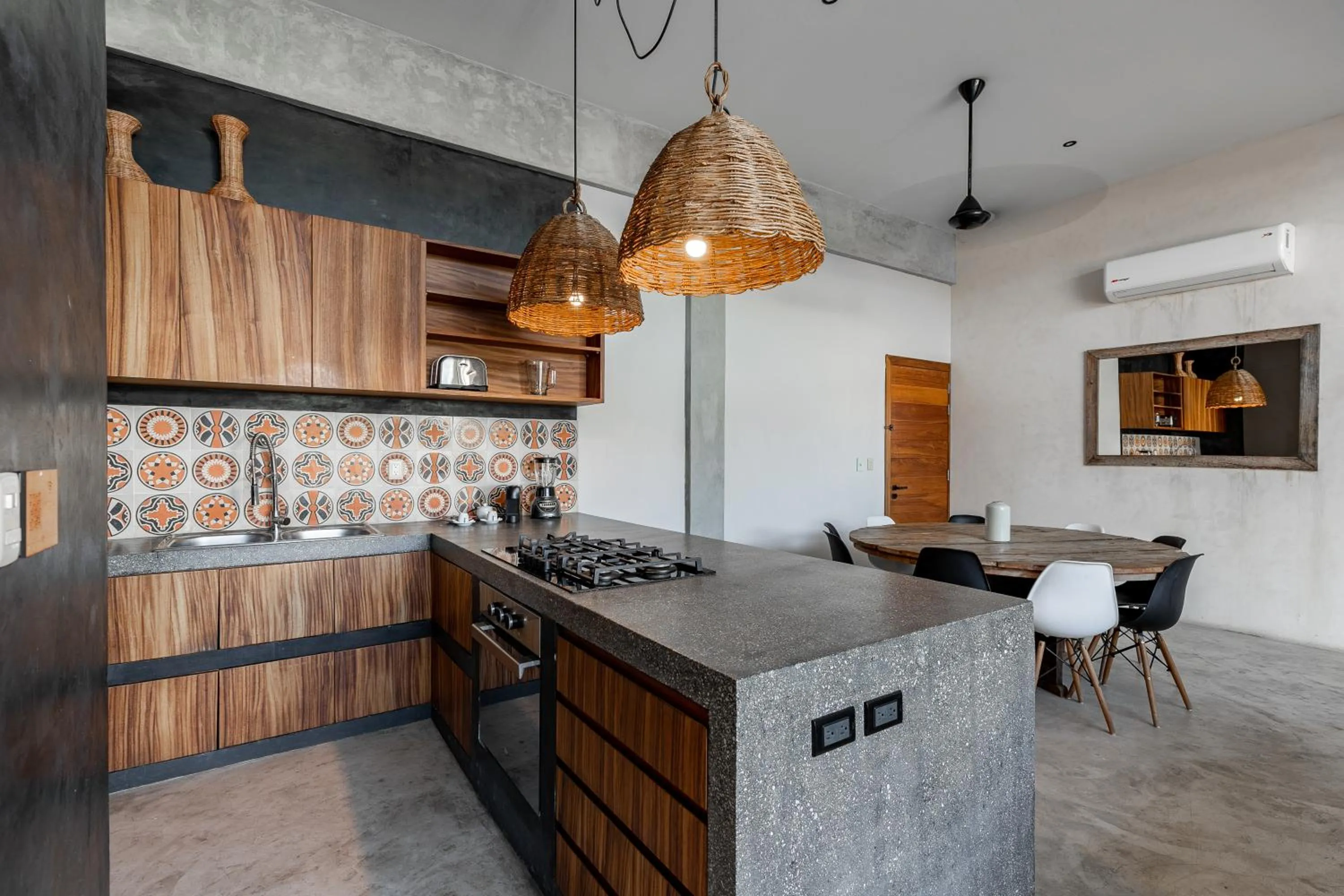 Kitchen or kitchenette in Lumina at Mudra Tulum