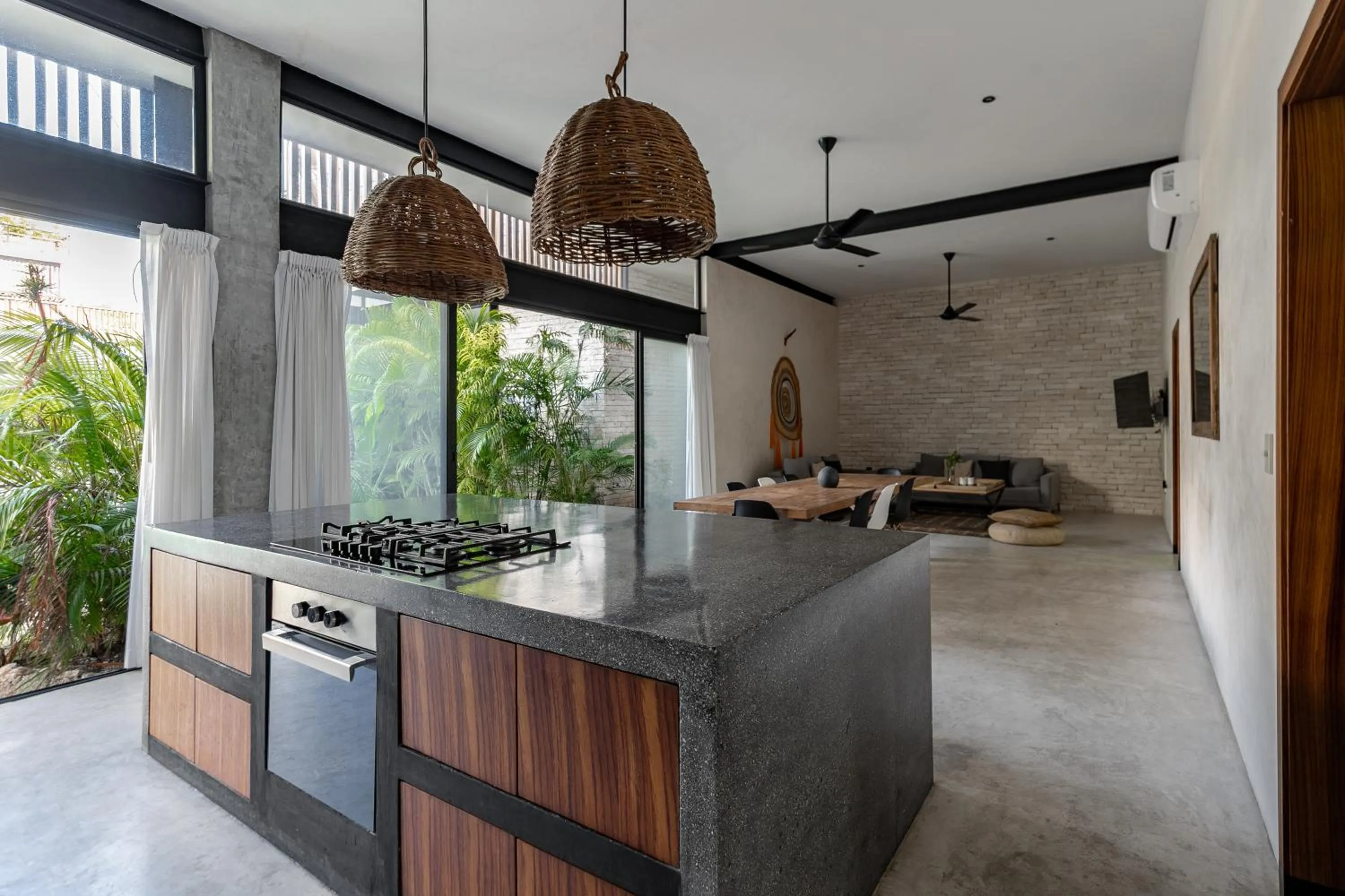 Kitchen or kitchenette in Lumina at Mudra Tulum