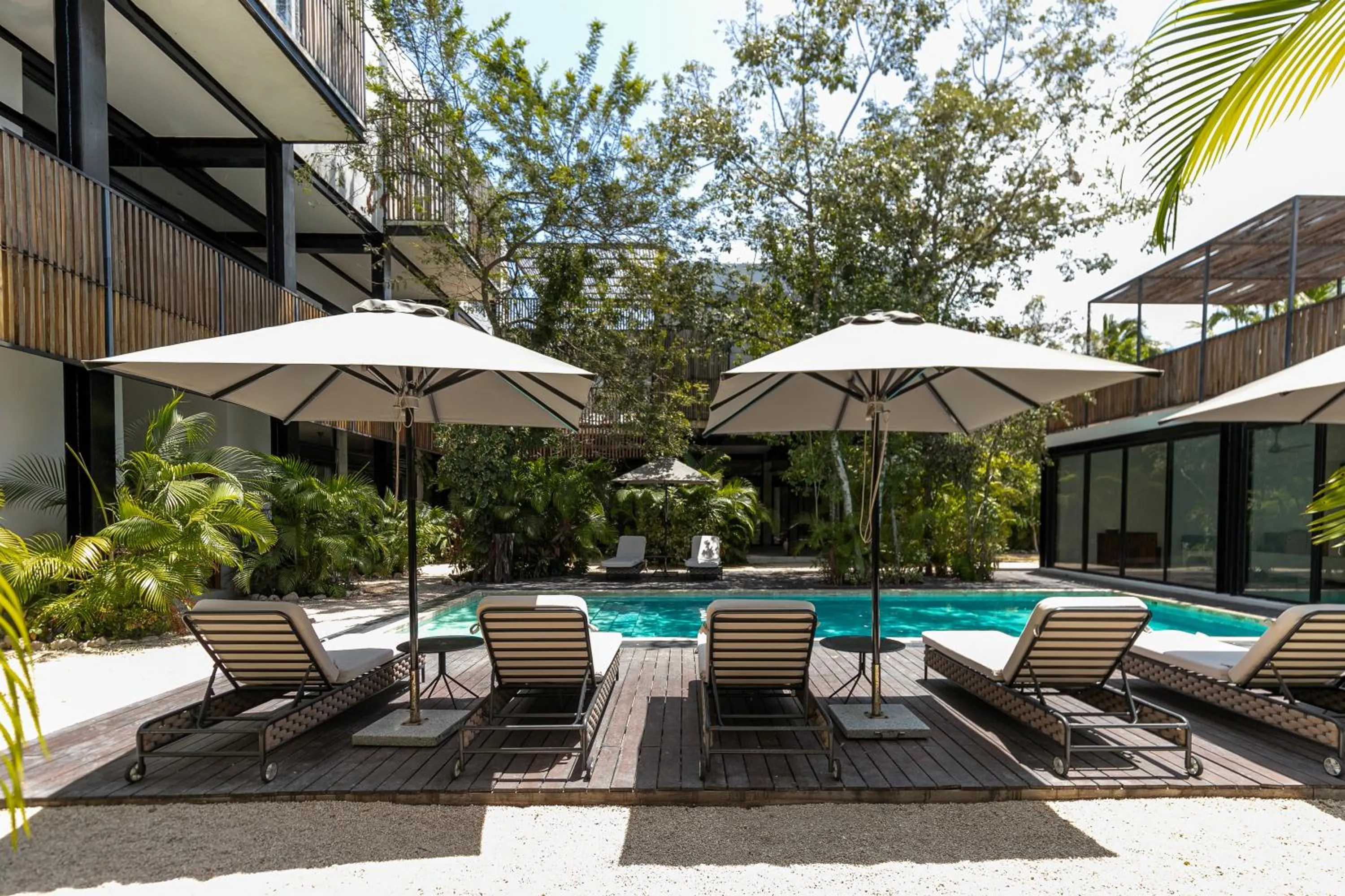 Swimming pool in Lumina at Mudra Tulum