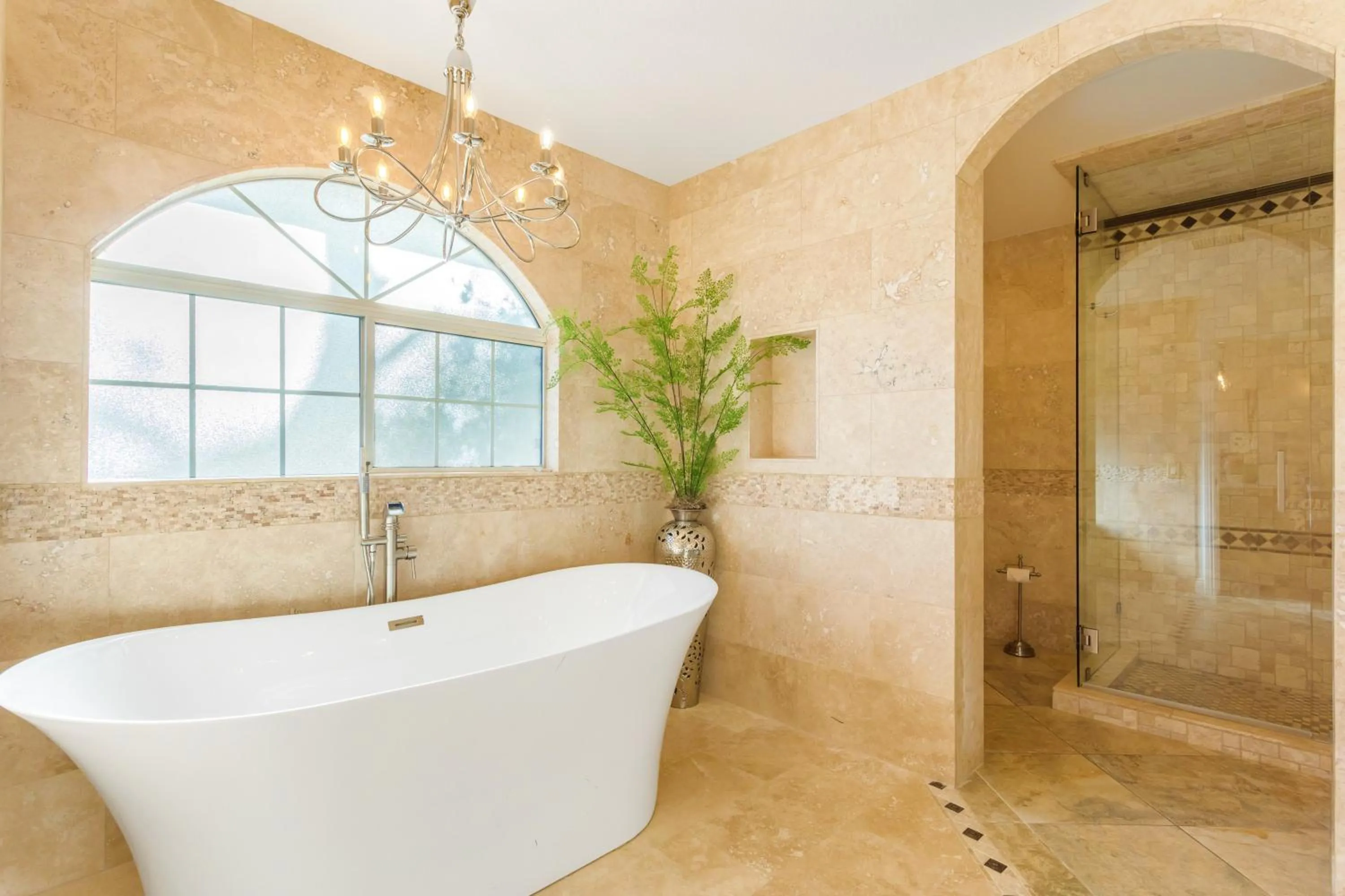 Shower in Villa Inn- Adult Only- Temecula Wine Country