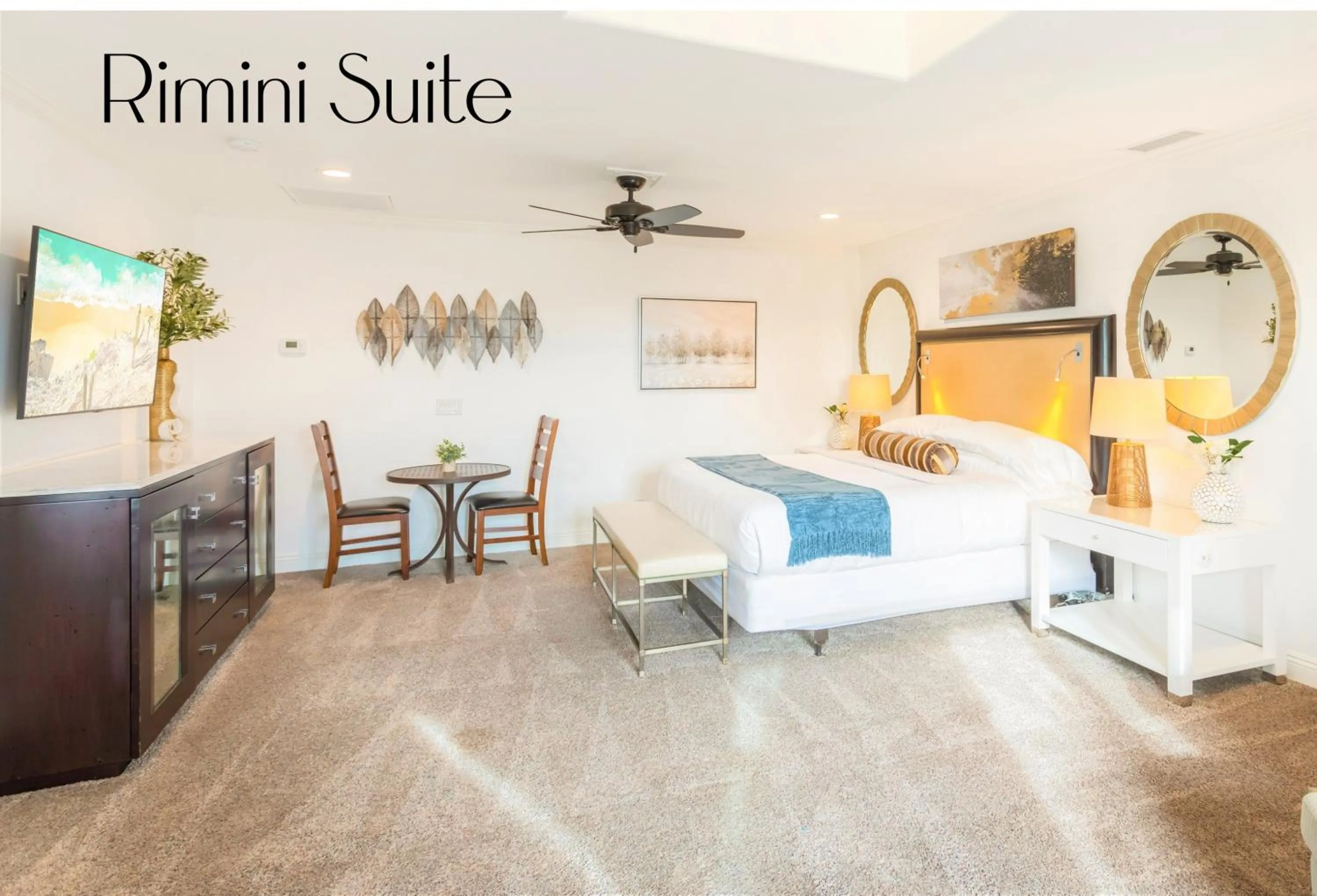 Bedroom, Bed in Villa Inn- Adult Only- Temecula Wine Country