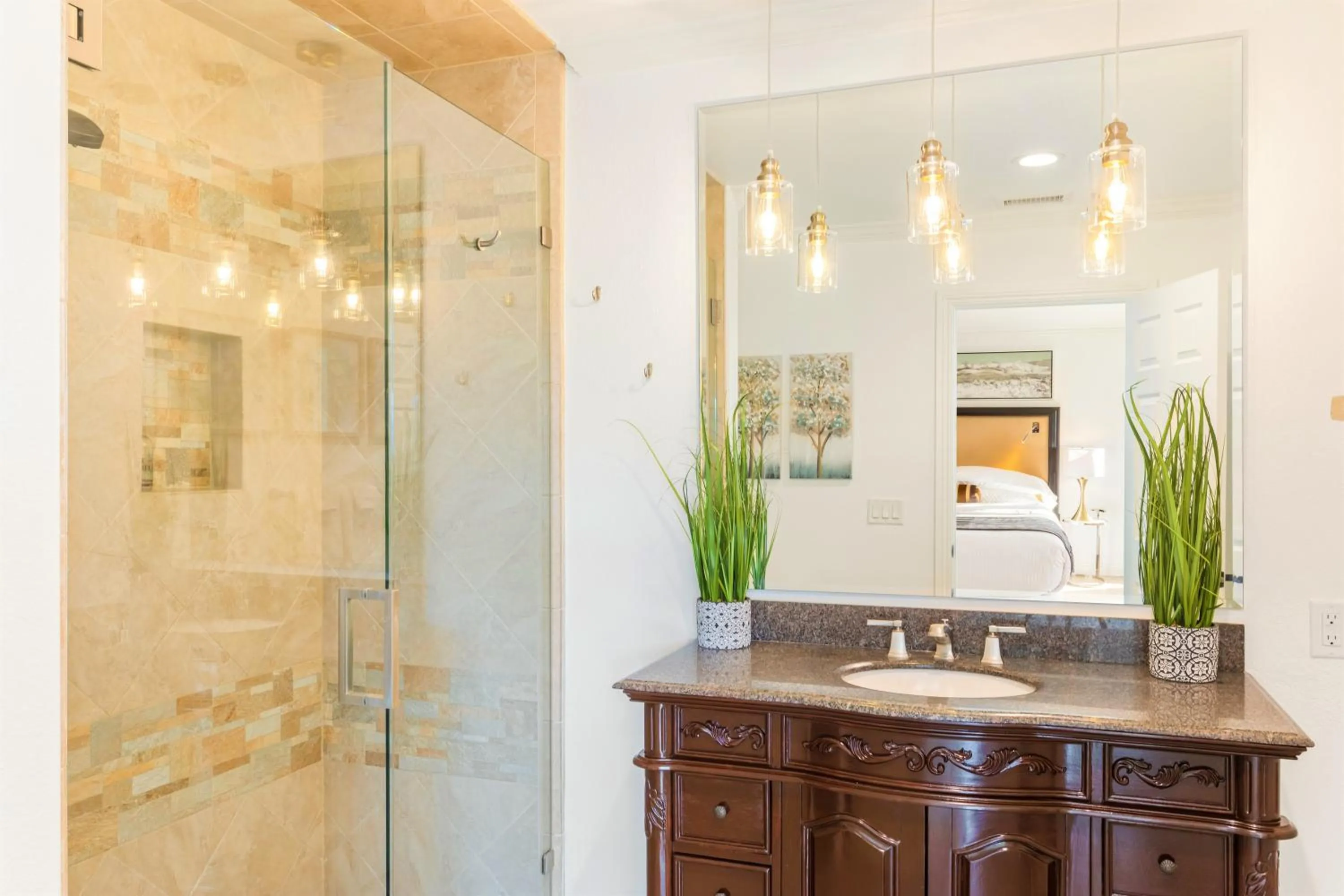 Shower in Villa Inn- Adult Only- Temecula Wine Country