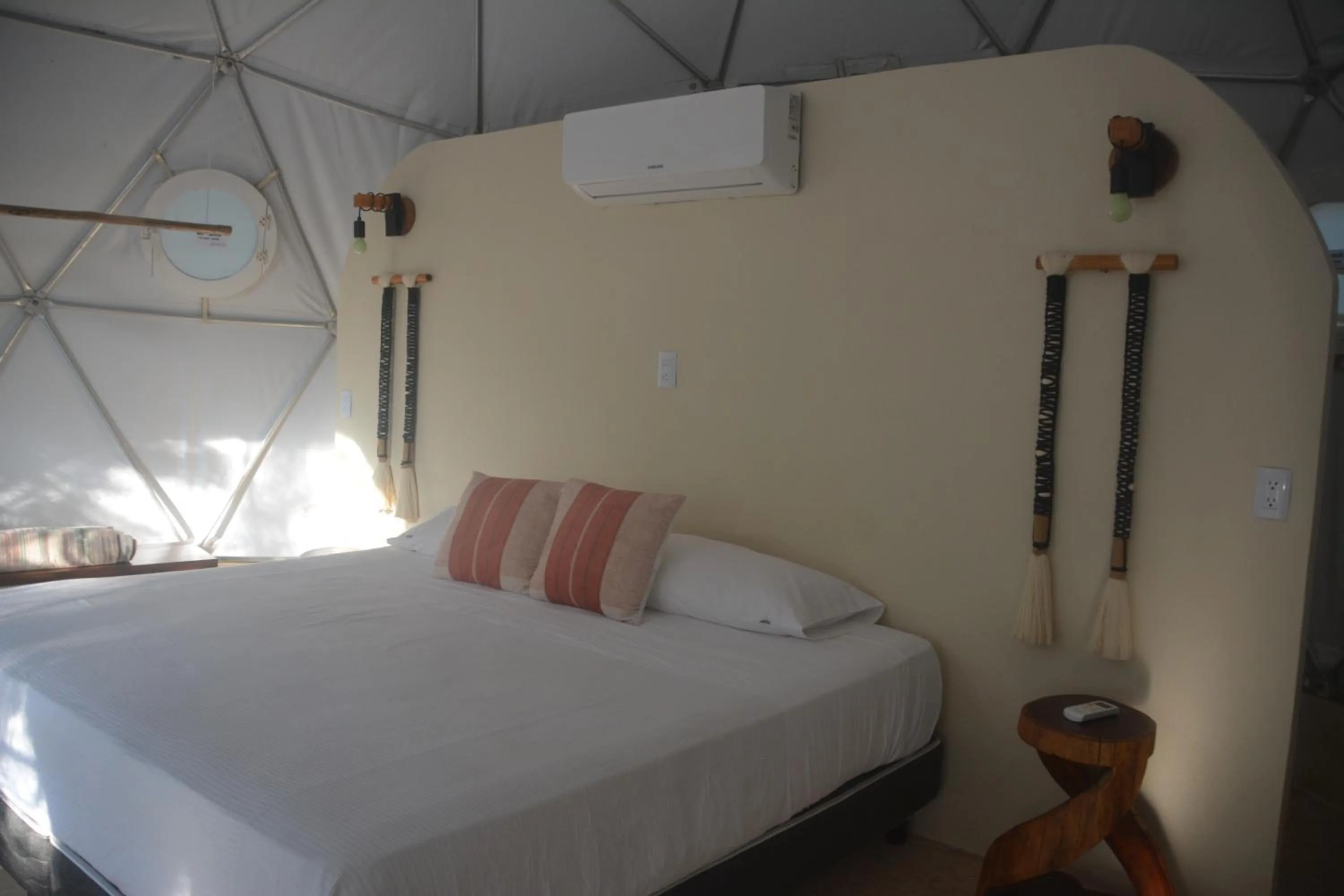 Bed in Glamping Mayan Glam