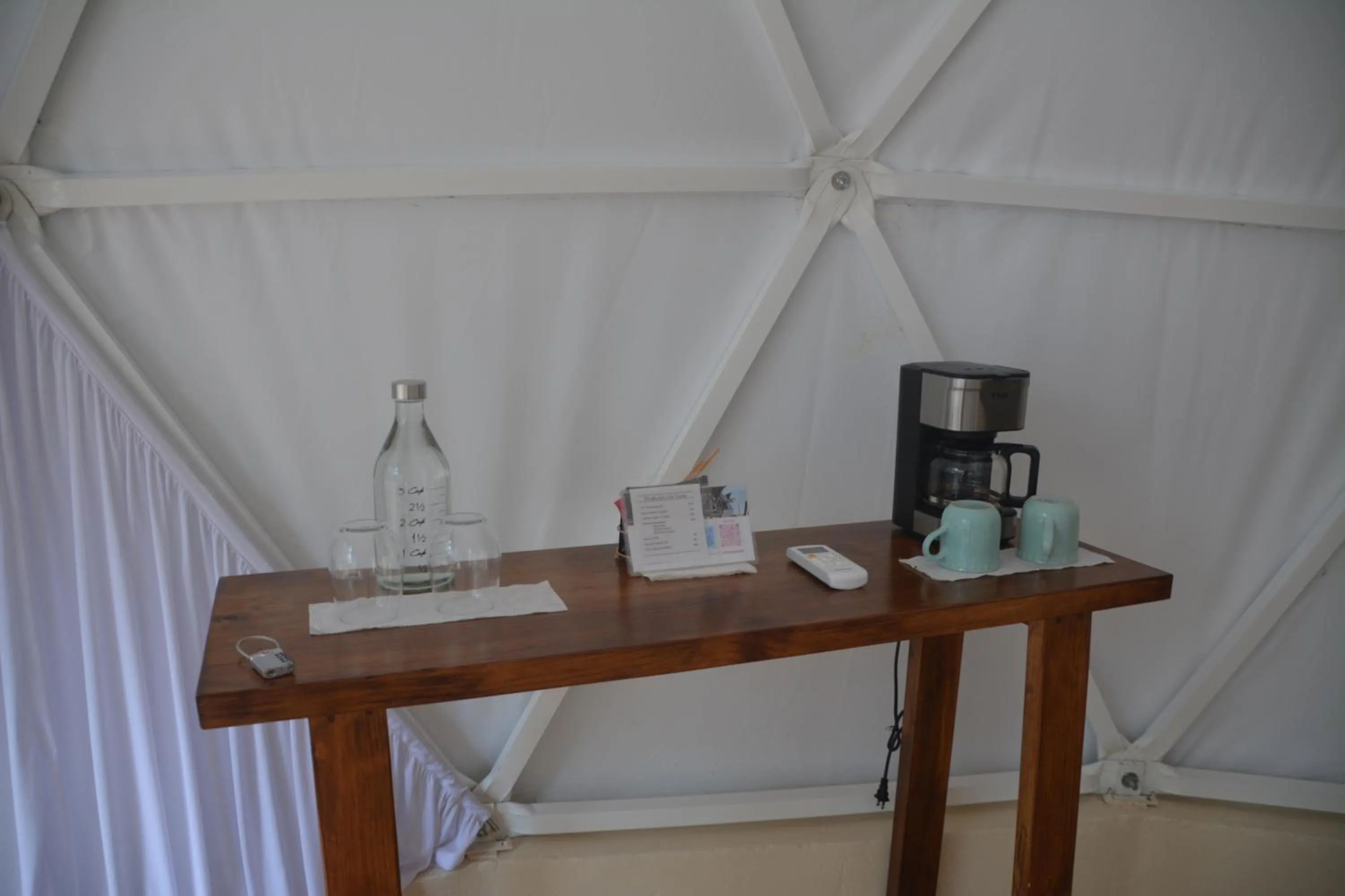 Coffee/tea facilities in Glamping Mayan Glam