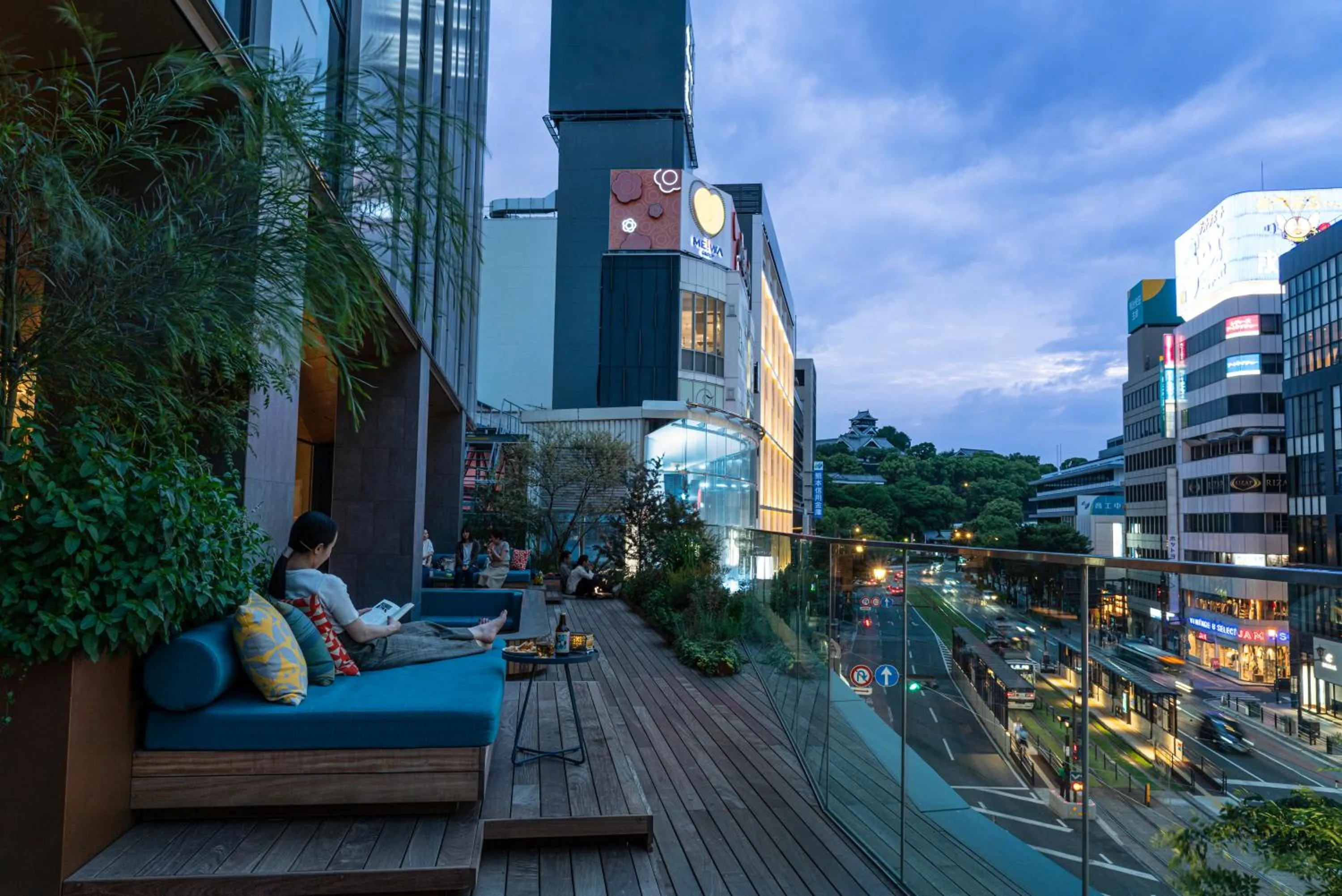 Balcony/Terrace in OMO5 Kumamoto by Hoshino Resorts