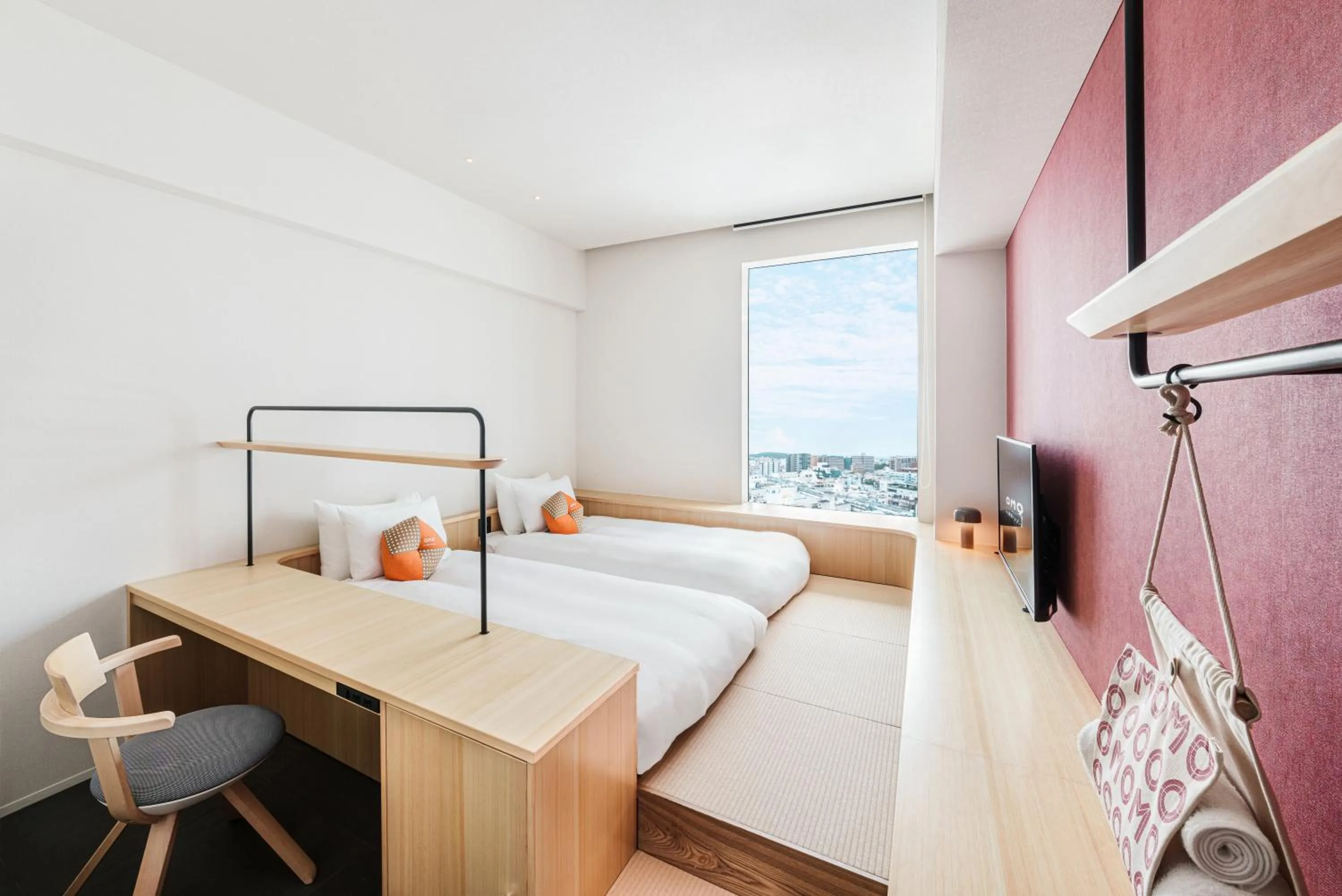 Bed in OMO5 Kumamoto by Hoshino Resorts