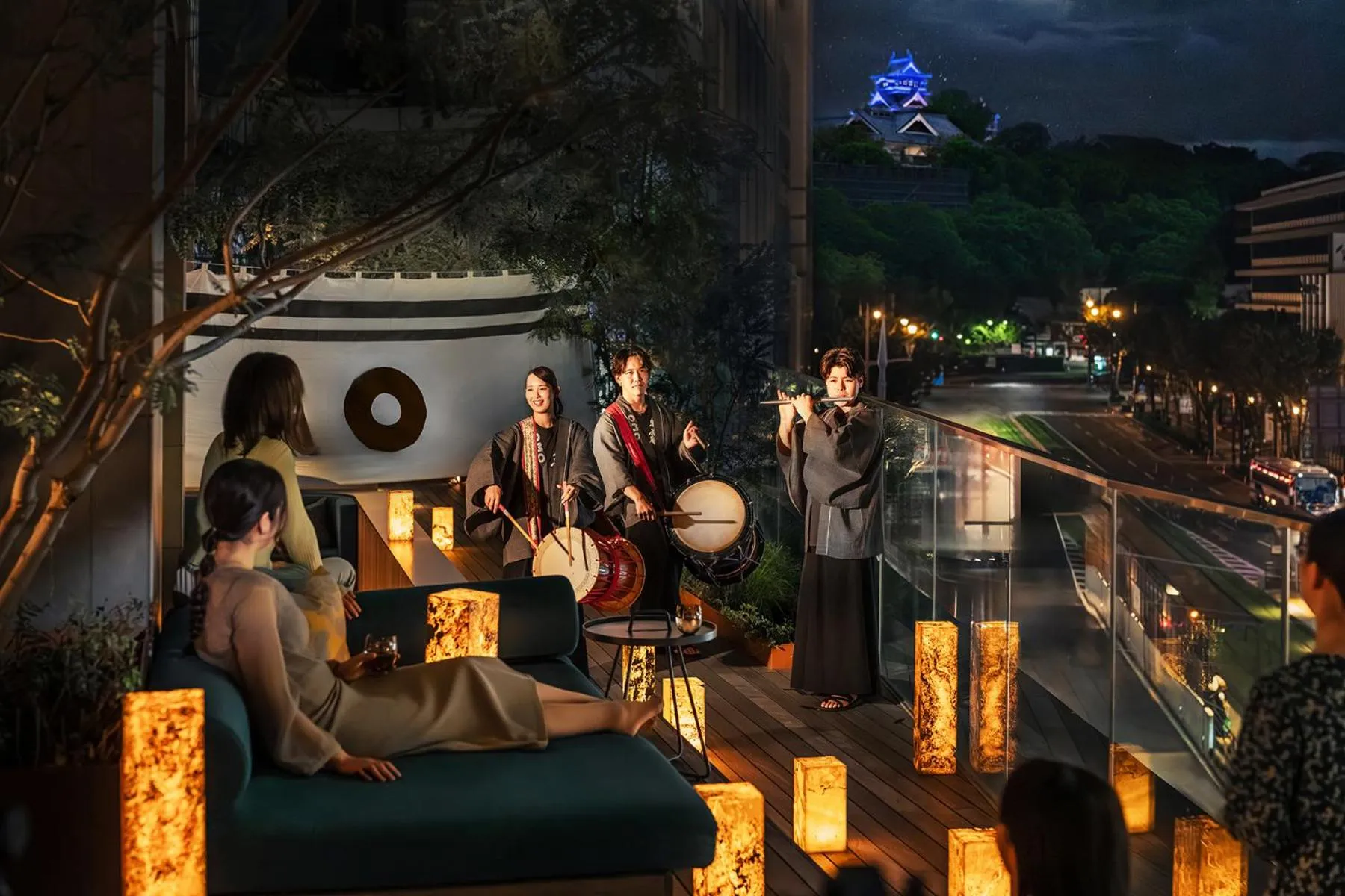 Night in OMO5 Kumamoto by Hoshino Resorts