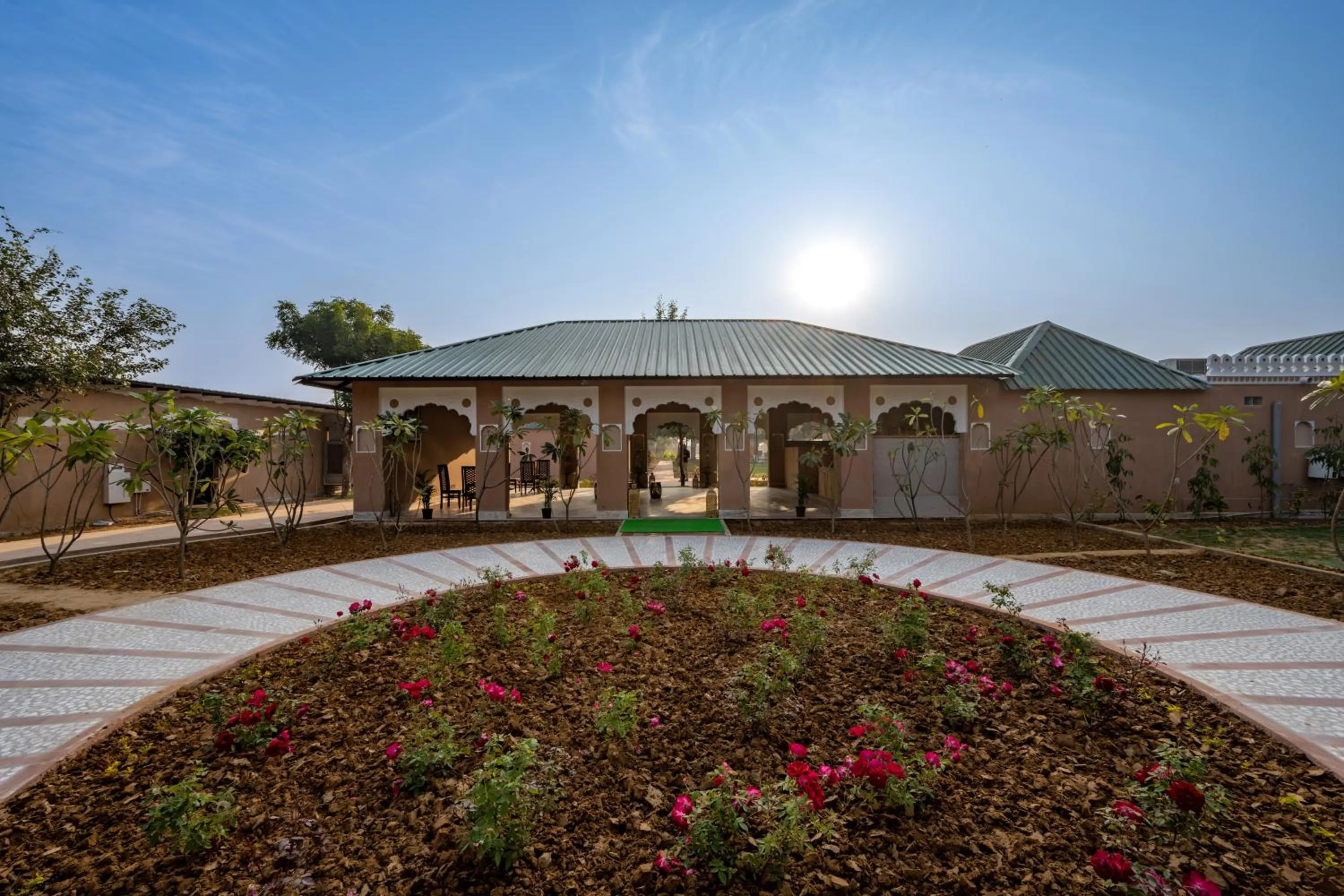 Lobby or reception in Aangan Resort Ranthambhore - A Private Pool Villa