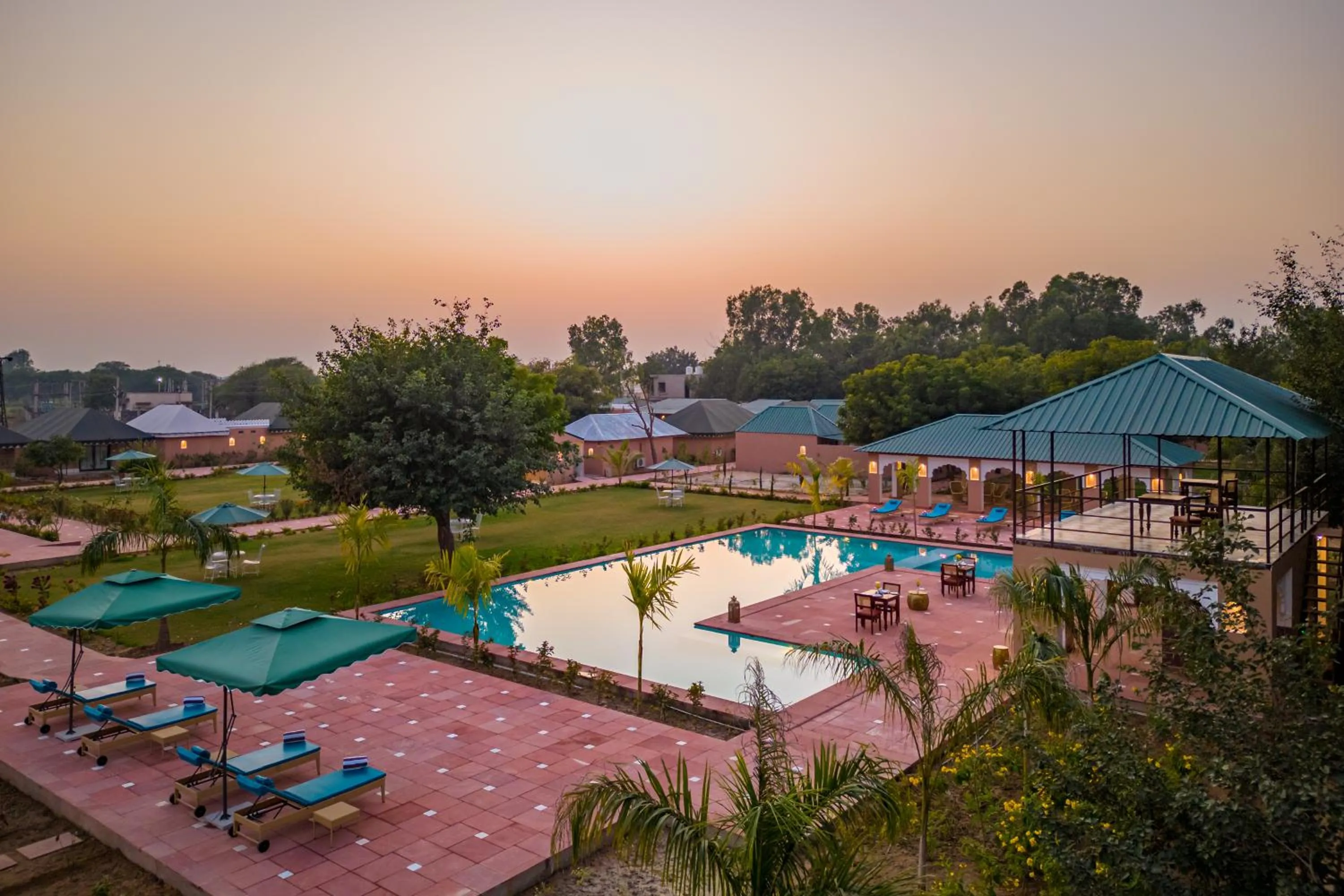 Property building in Aangan Resort Ranthambhore - A Private Pool Villa