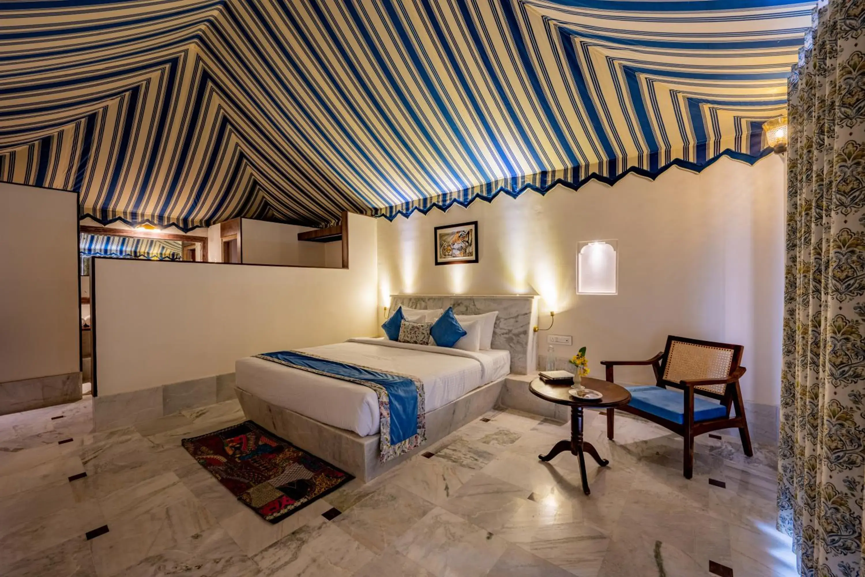 Tent in Aangan Resort Ranthambhore - A Private Pool Villa Tent in Aangan Resort Ranthambhore - A Private Pool Villa