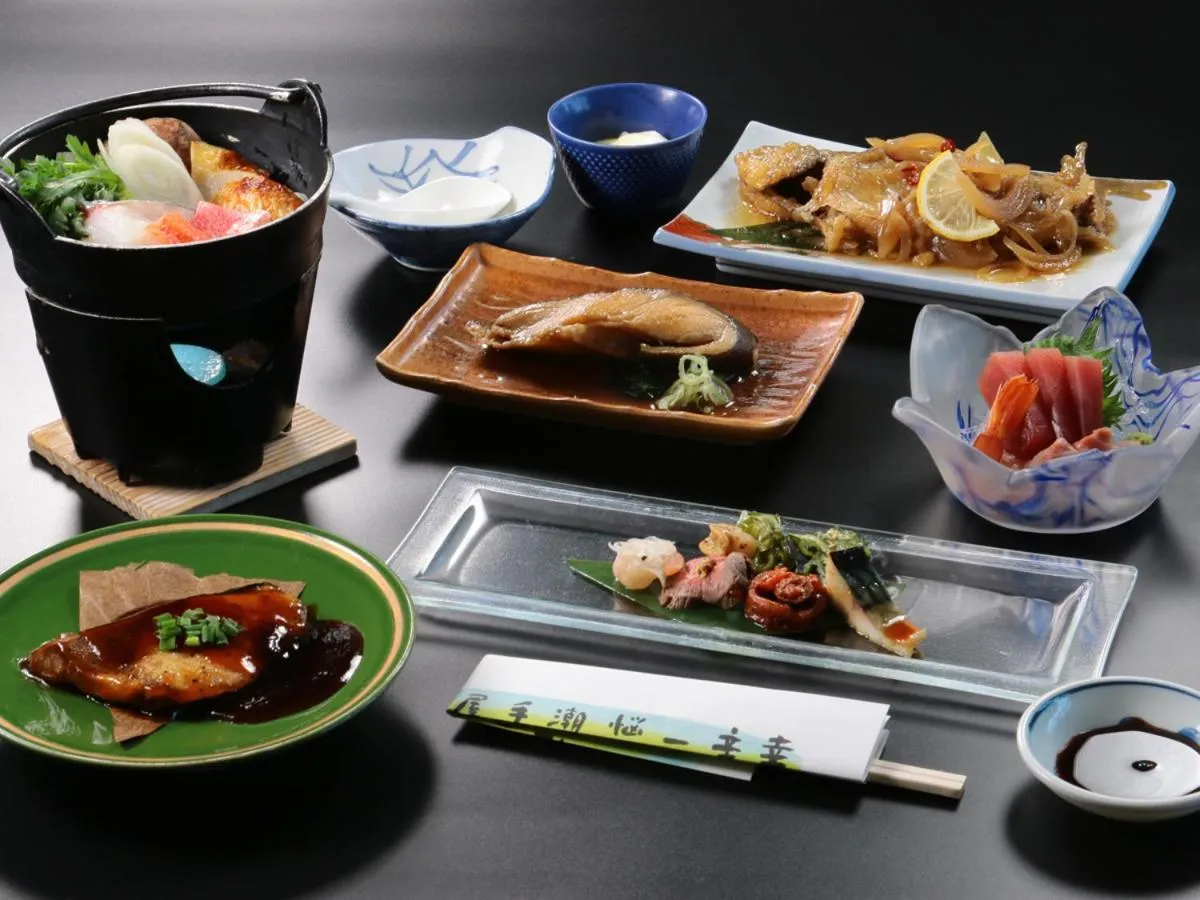 Food in Seaside Hotel Kujukuri