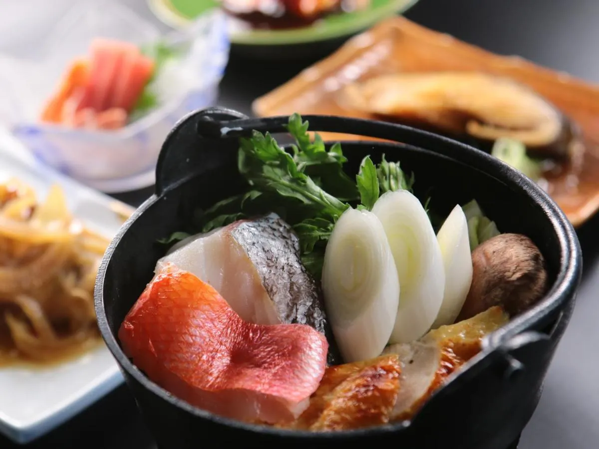 Food close-up in Seaside Hotel Kujukuri