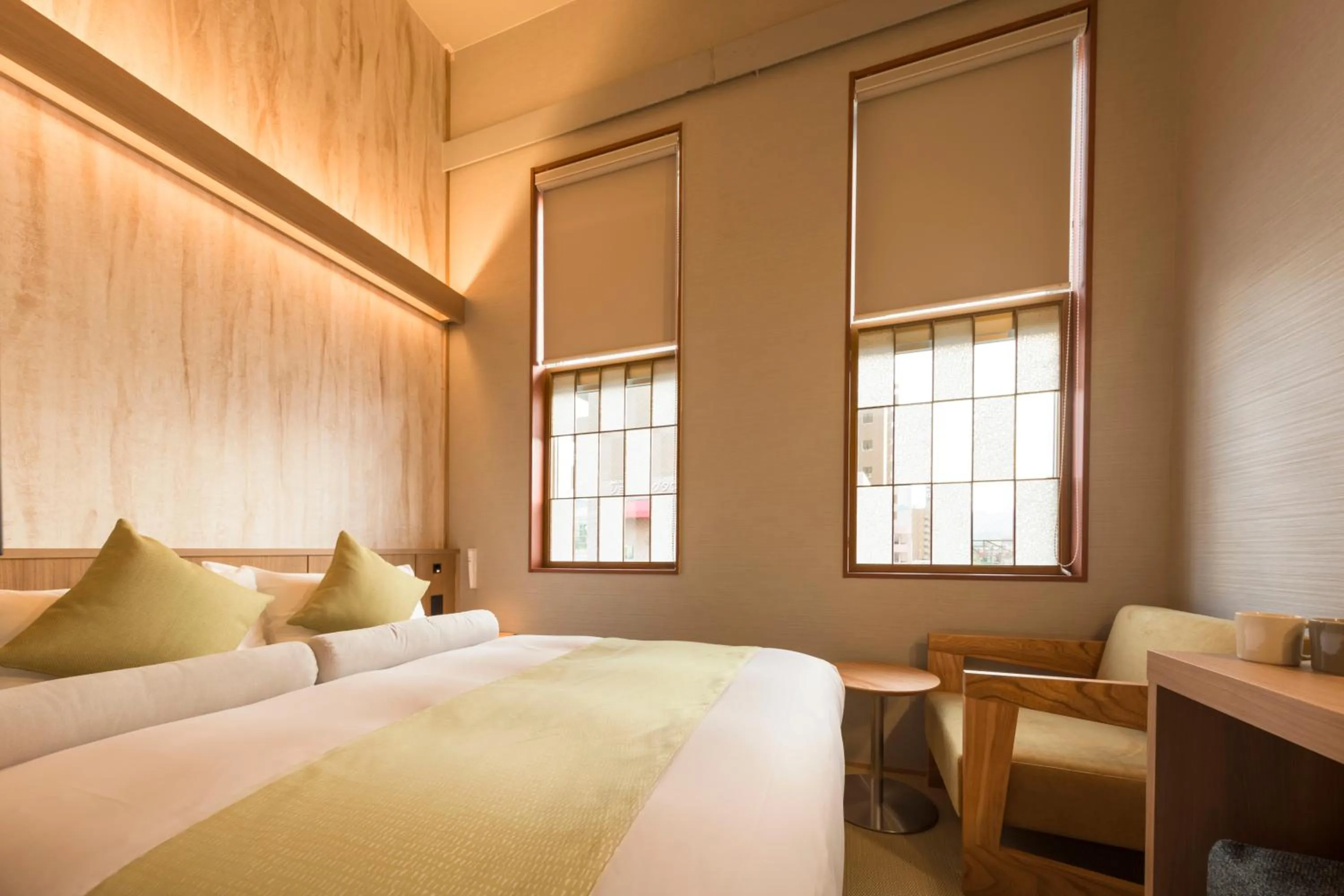 Bed in HOTEL BEACON ONOMICHI