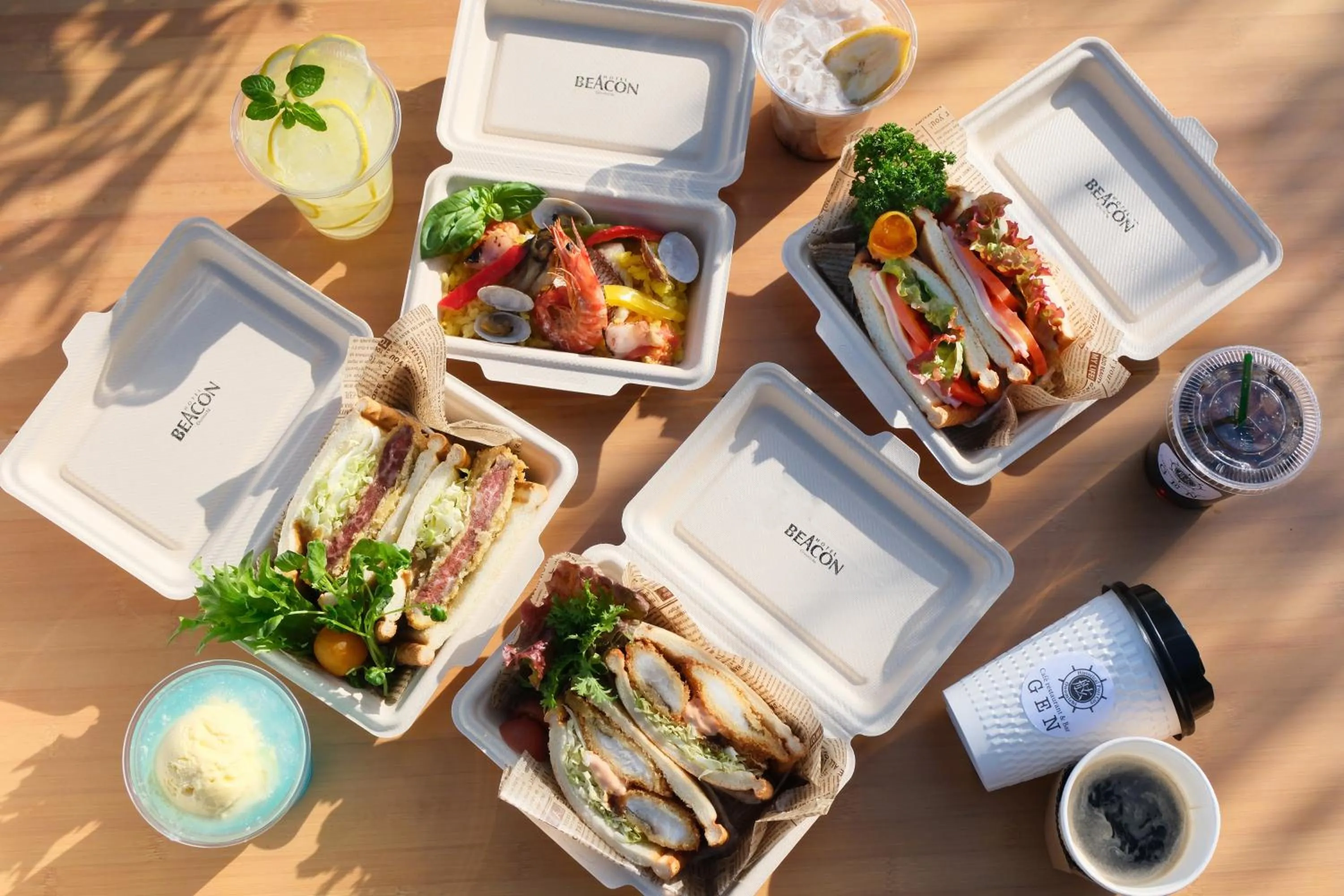 Food in HOTEL BEACON ONOMICHI