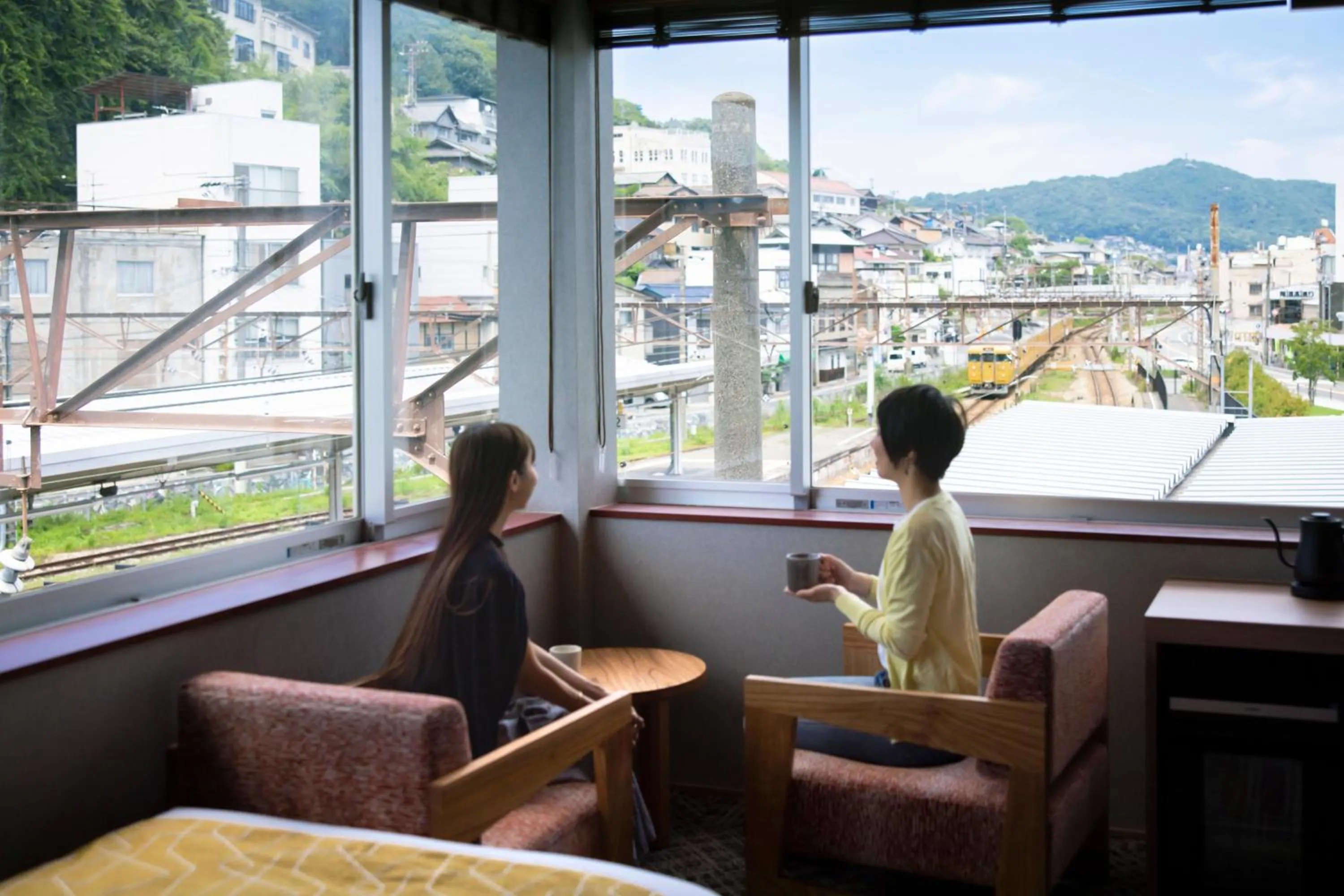 View (from property/room) in HOTEL BEACON ONOMICHI