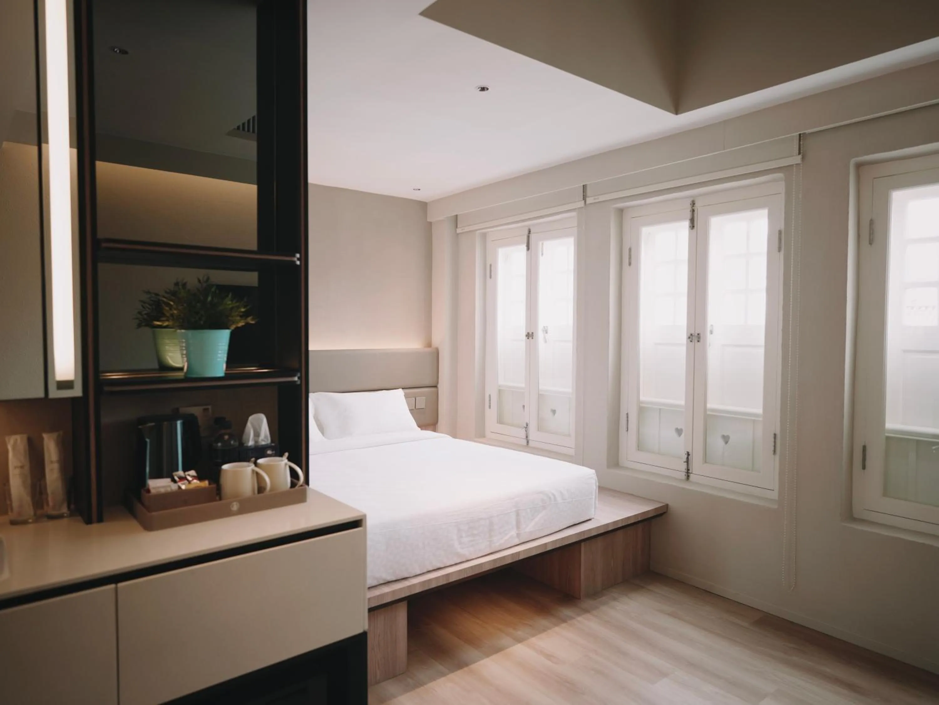 Bedroom, Bed in Hotel 1900 Chinatown