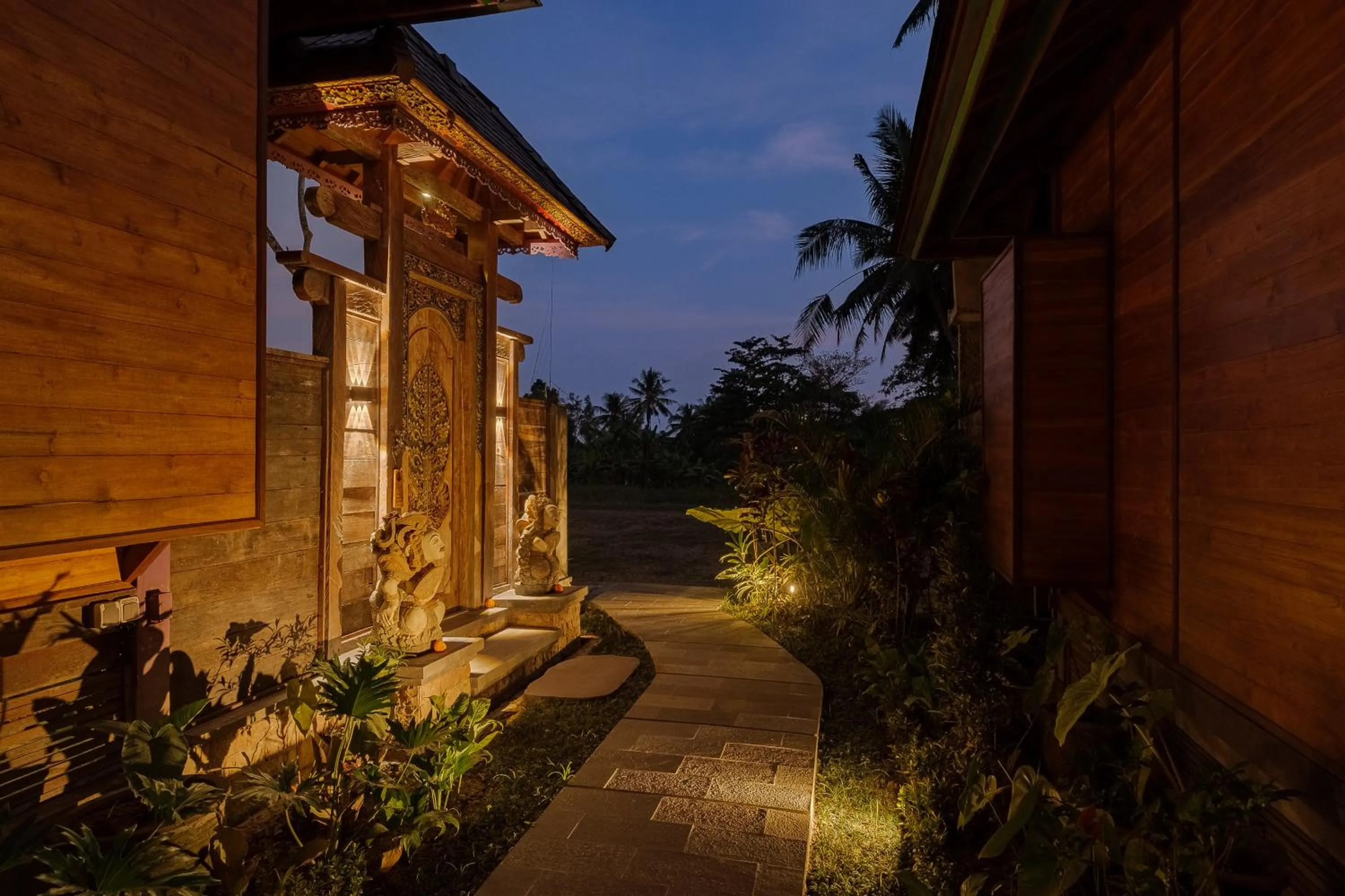 Garden in Gynandha Ubud Cottage