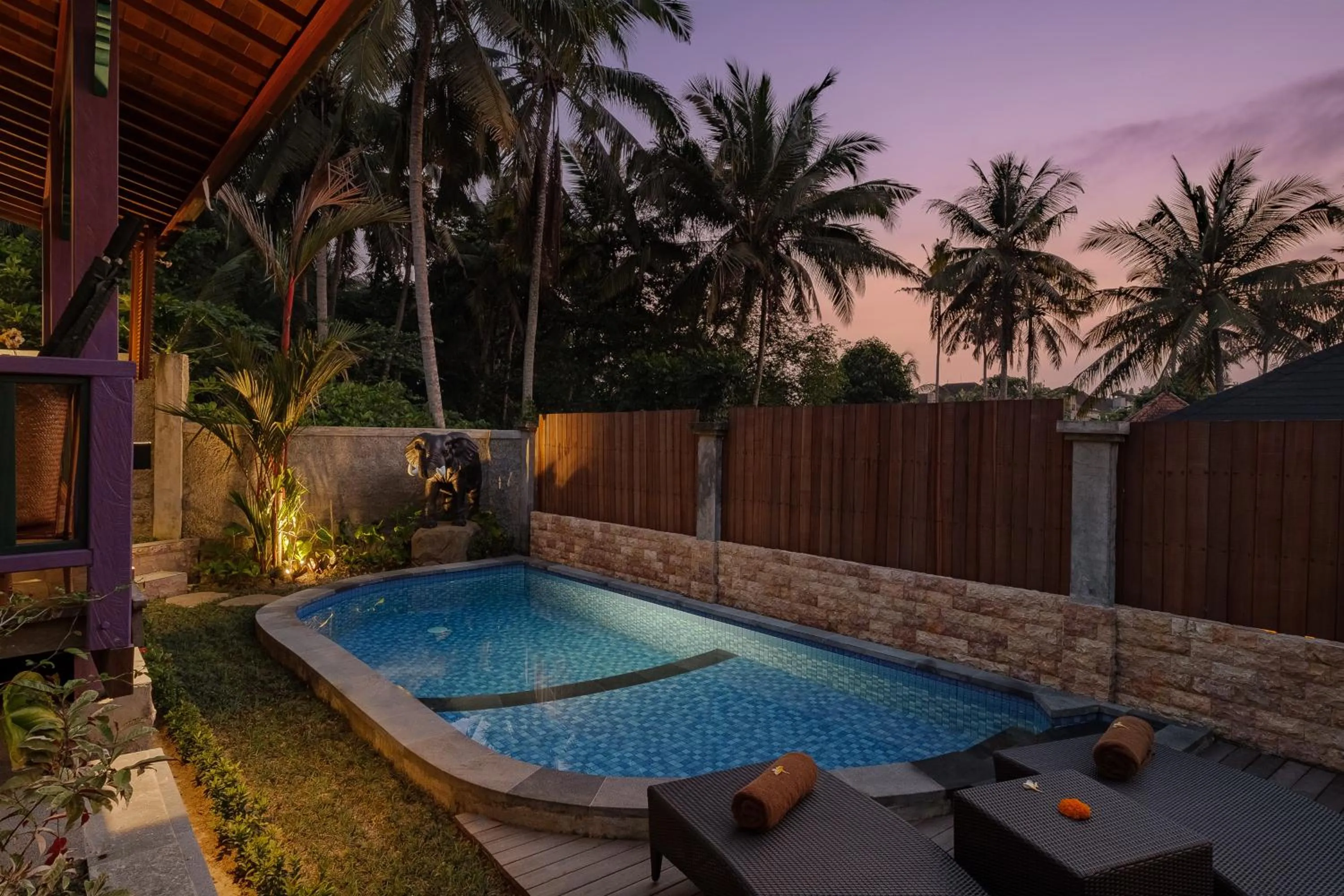 Natural landscape in Gynandha Ubud Cottage