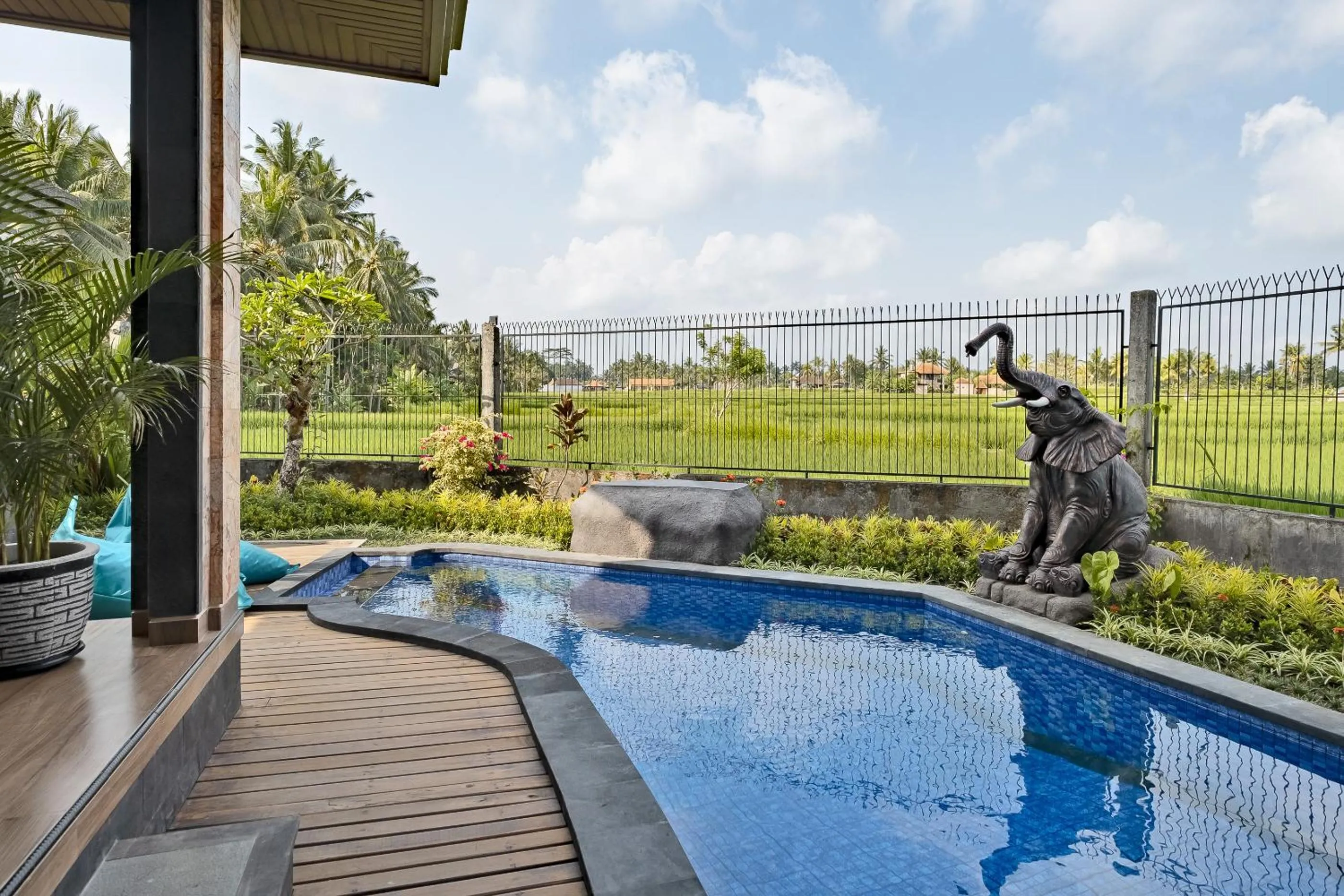 Garden in Gynandha Ubud Cottage