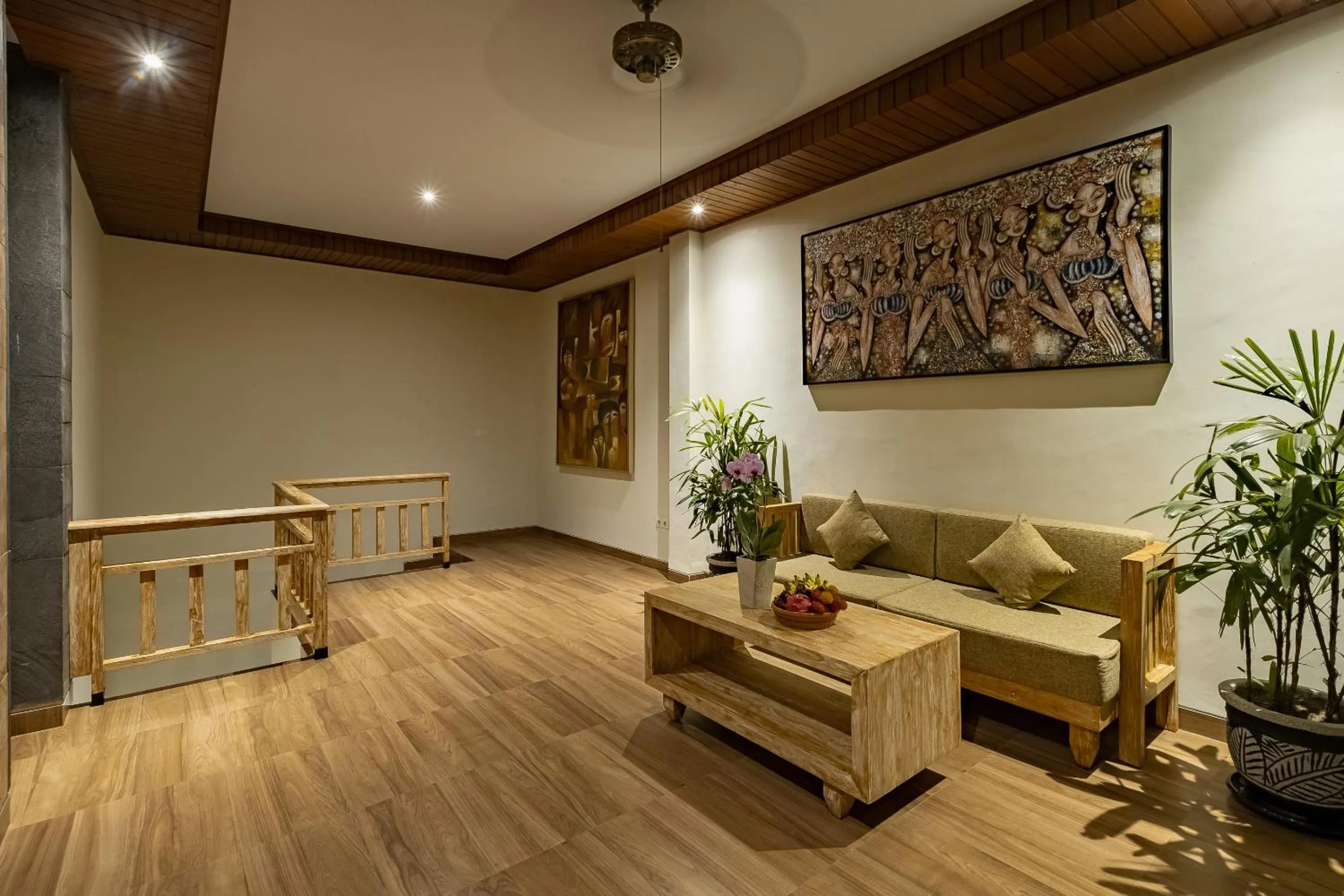 Living room in Gynandha Ubud Cottage