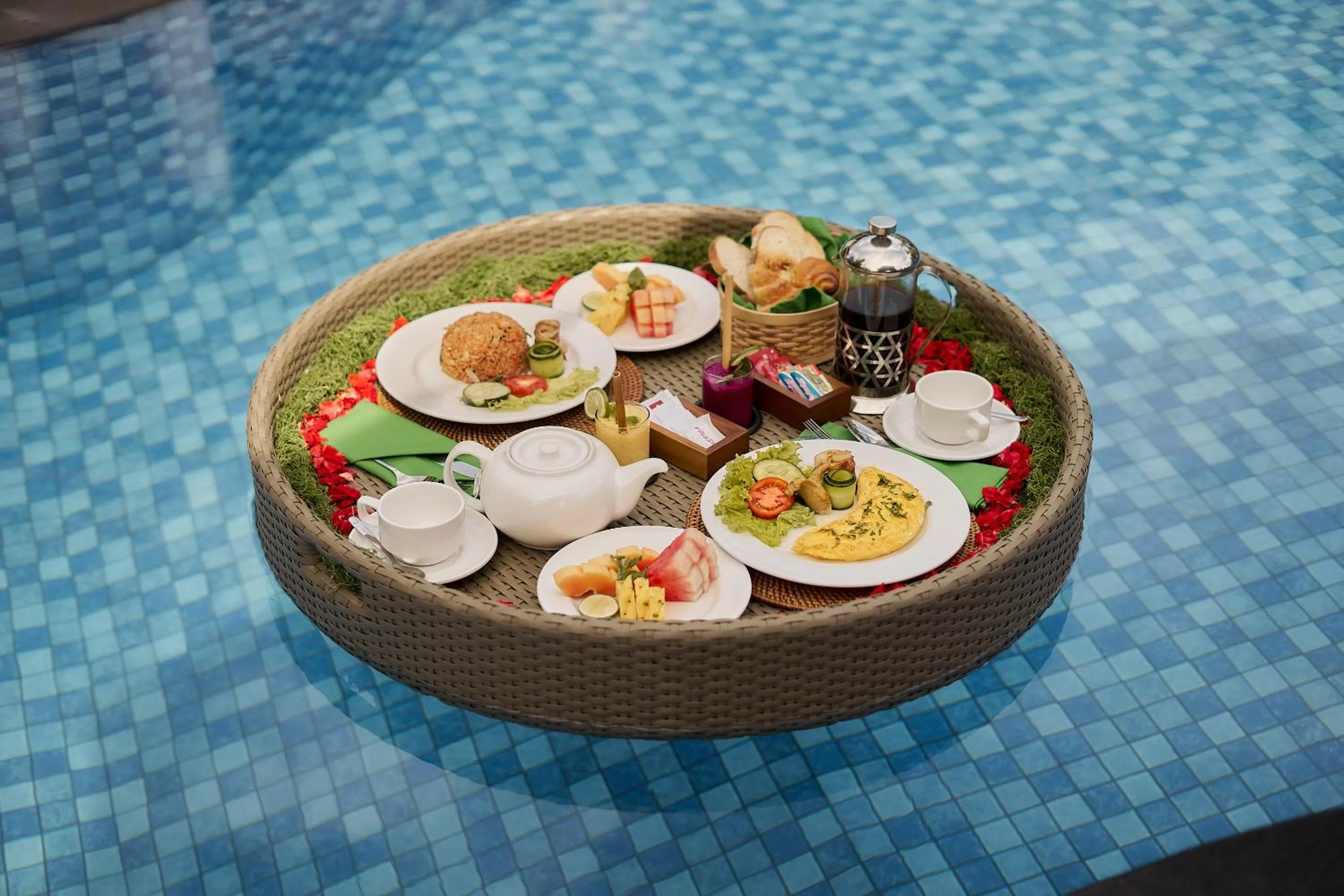 Swimming pool in Gynandha Ubud Cottage