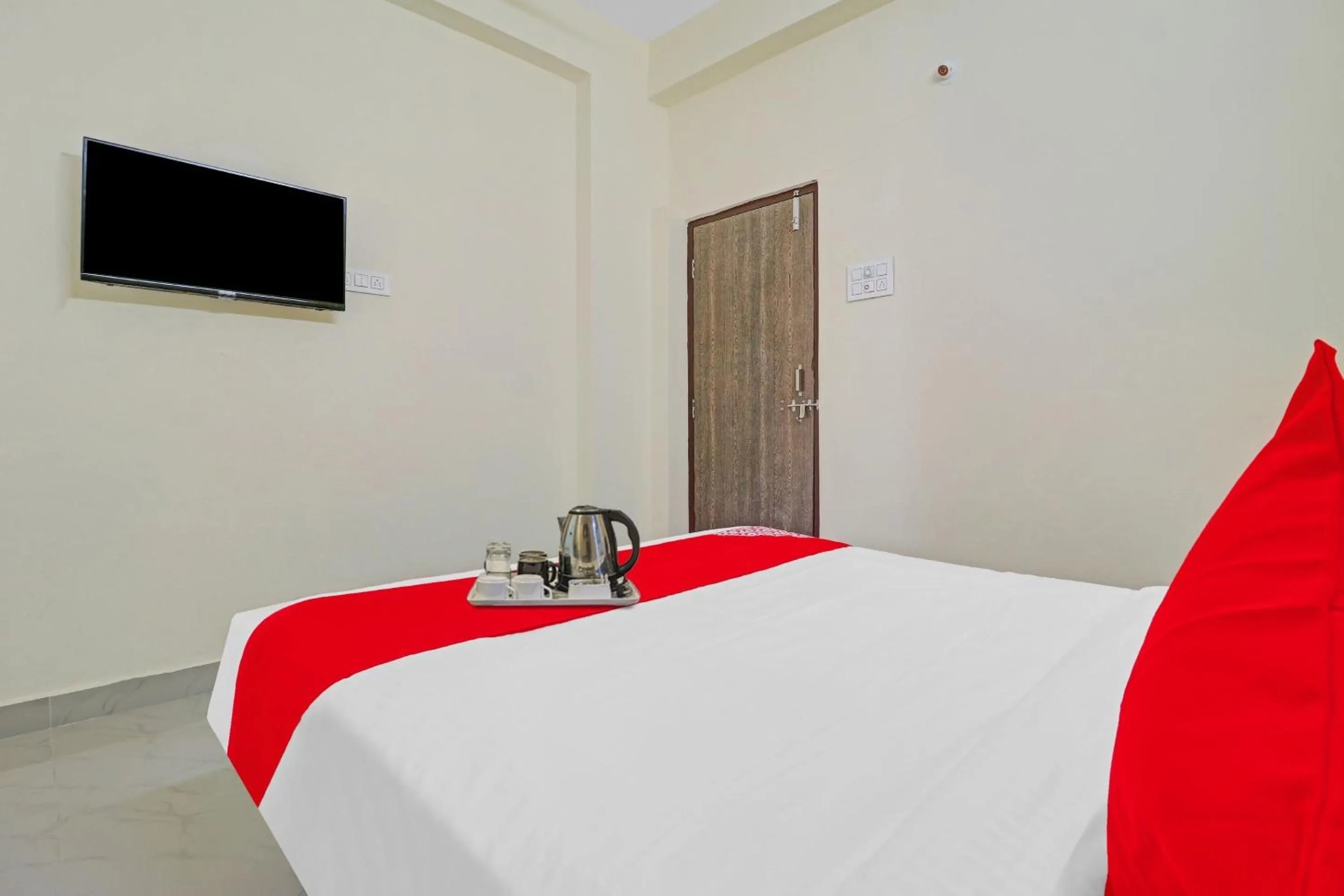 Bedroom, Bed in Super Collection O Elite Stay Near Habsiguda Metro Station
