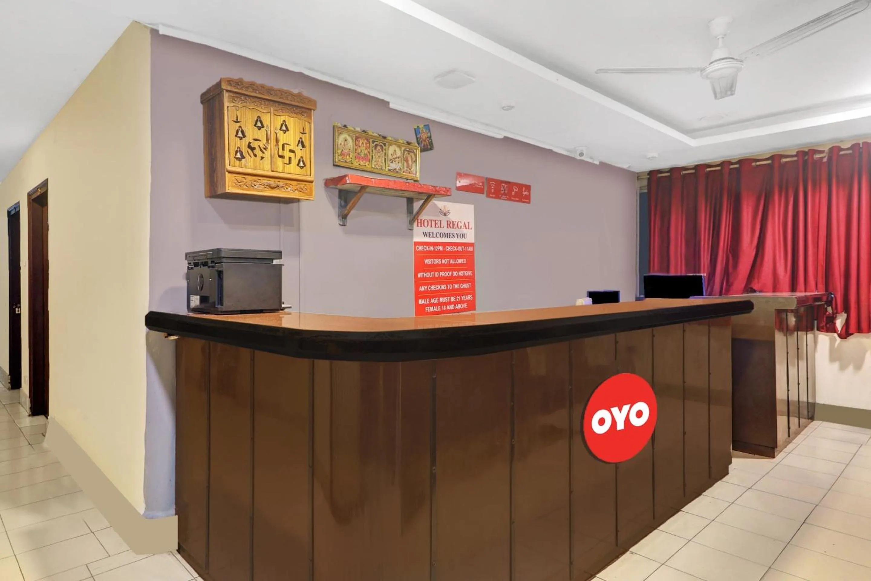 Lobby or reception in Hotel O HRR Hotels Near Paradise circle