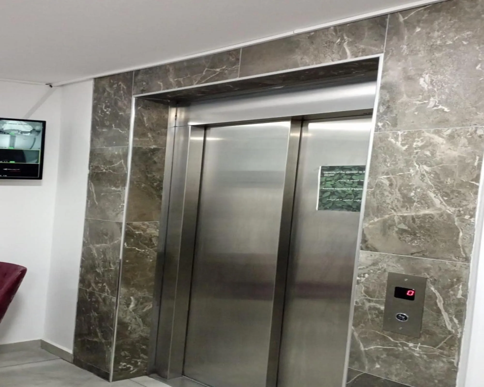 elevator in Taksim Soushian Hotel