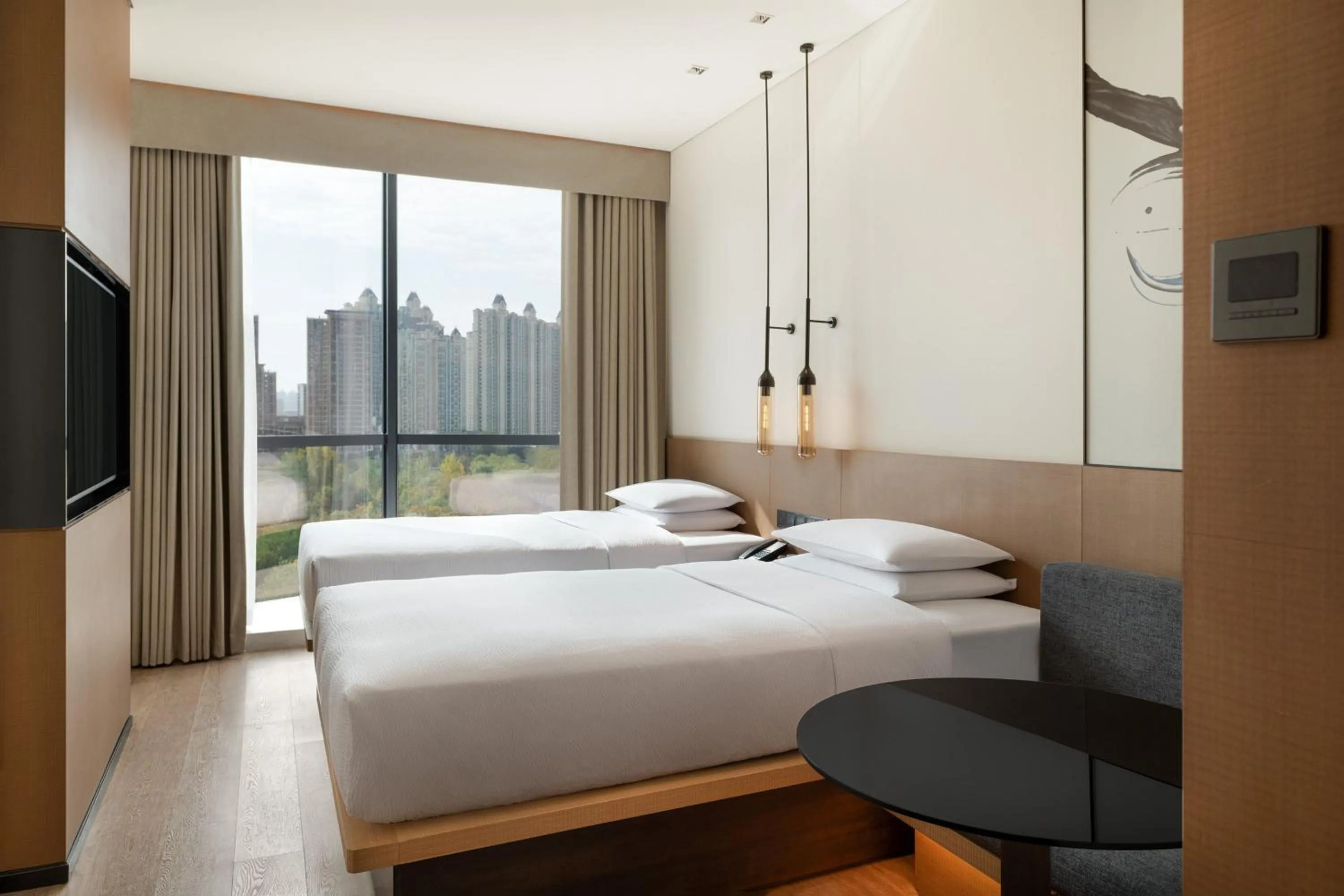 Photo of the whole room, Bed in Fairfield by Marriott Xi'an Chanba