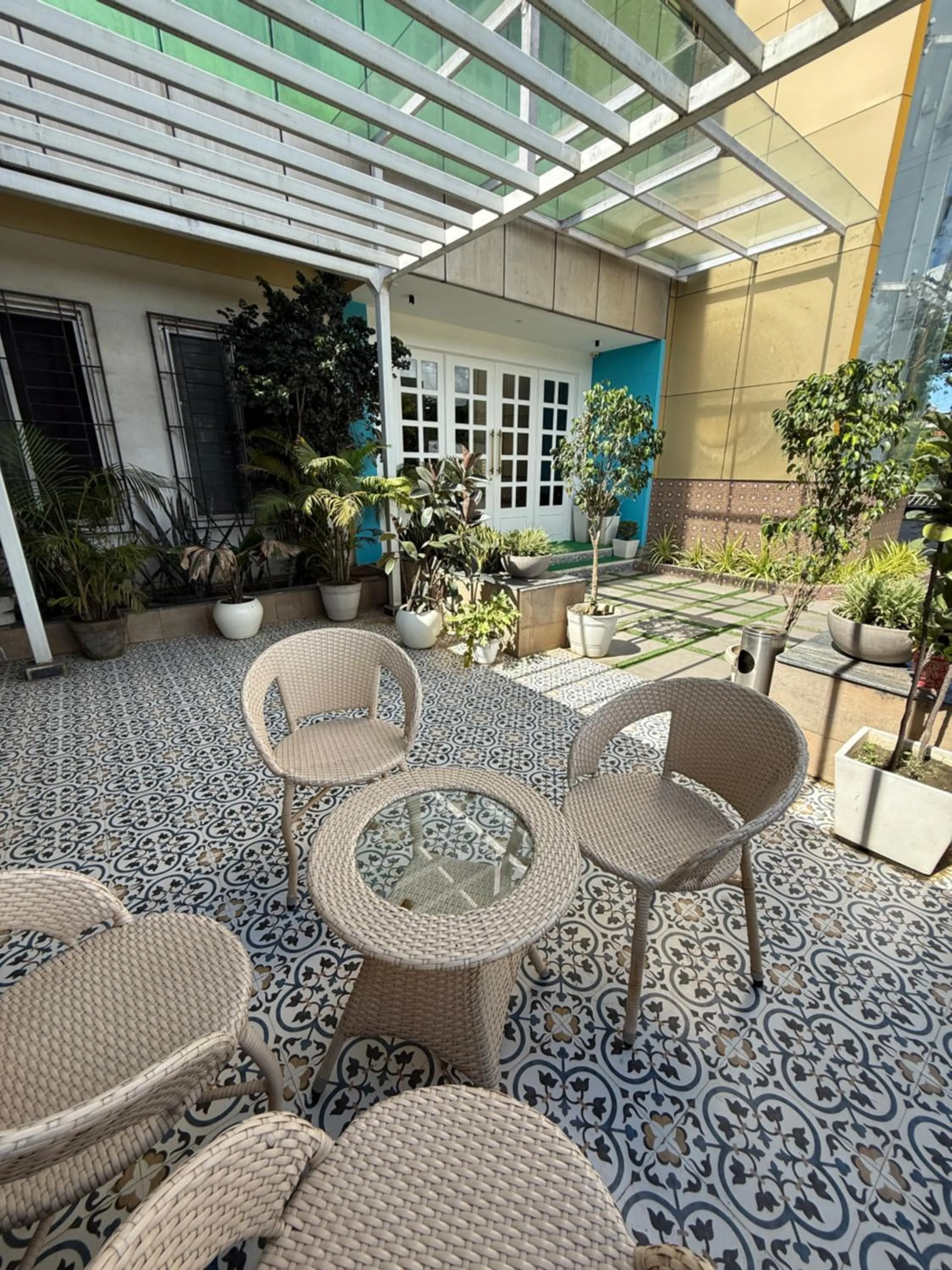 Patio in HOTEL DEO VOLENTE