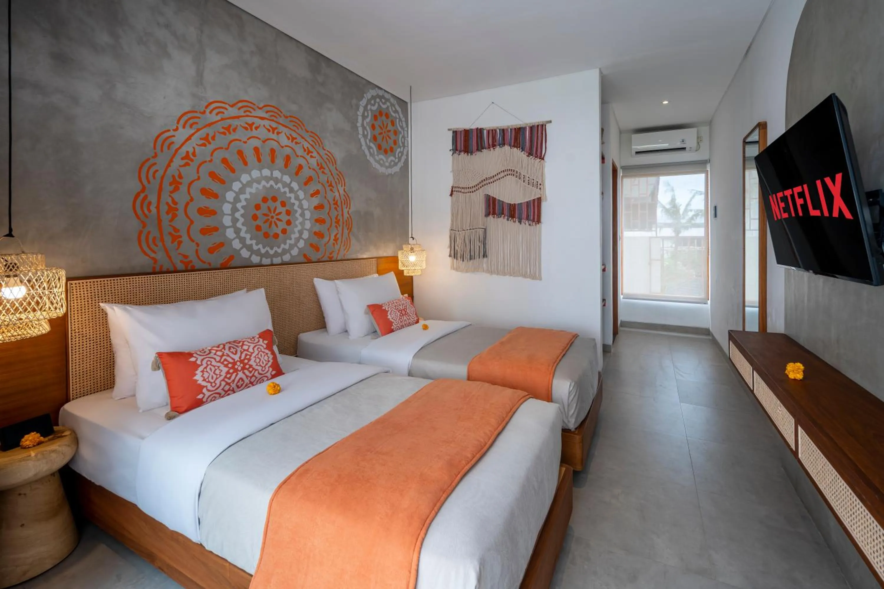 Photo of the whole room, Bed in Roomates Hostel Canggu by Ini Vie Hospitality