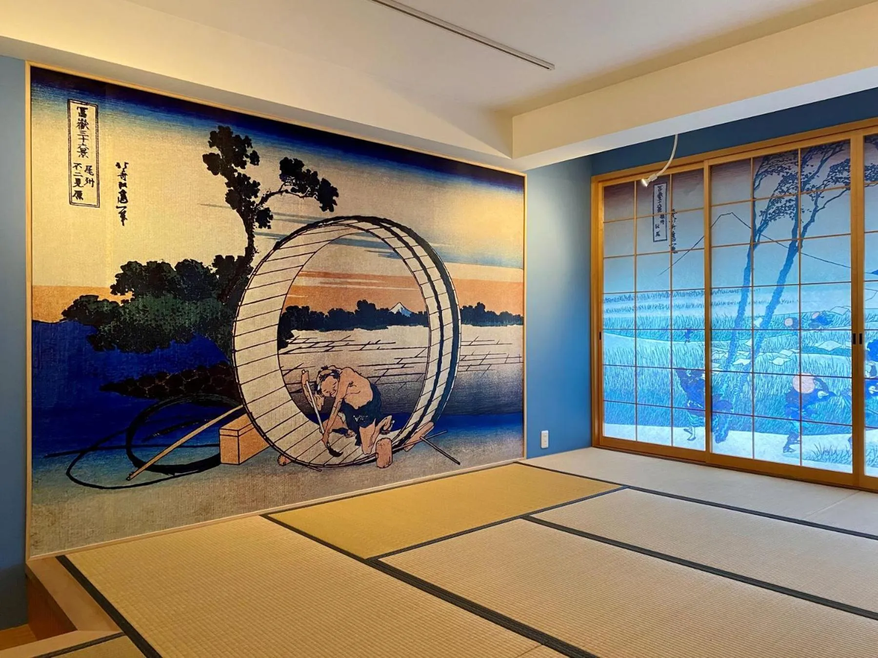 Bedroom in Osaka Ukiyoe Ryokan