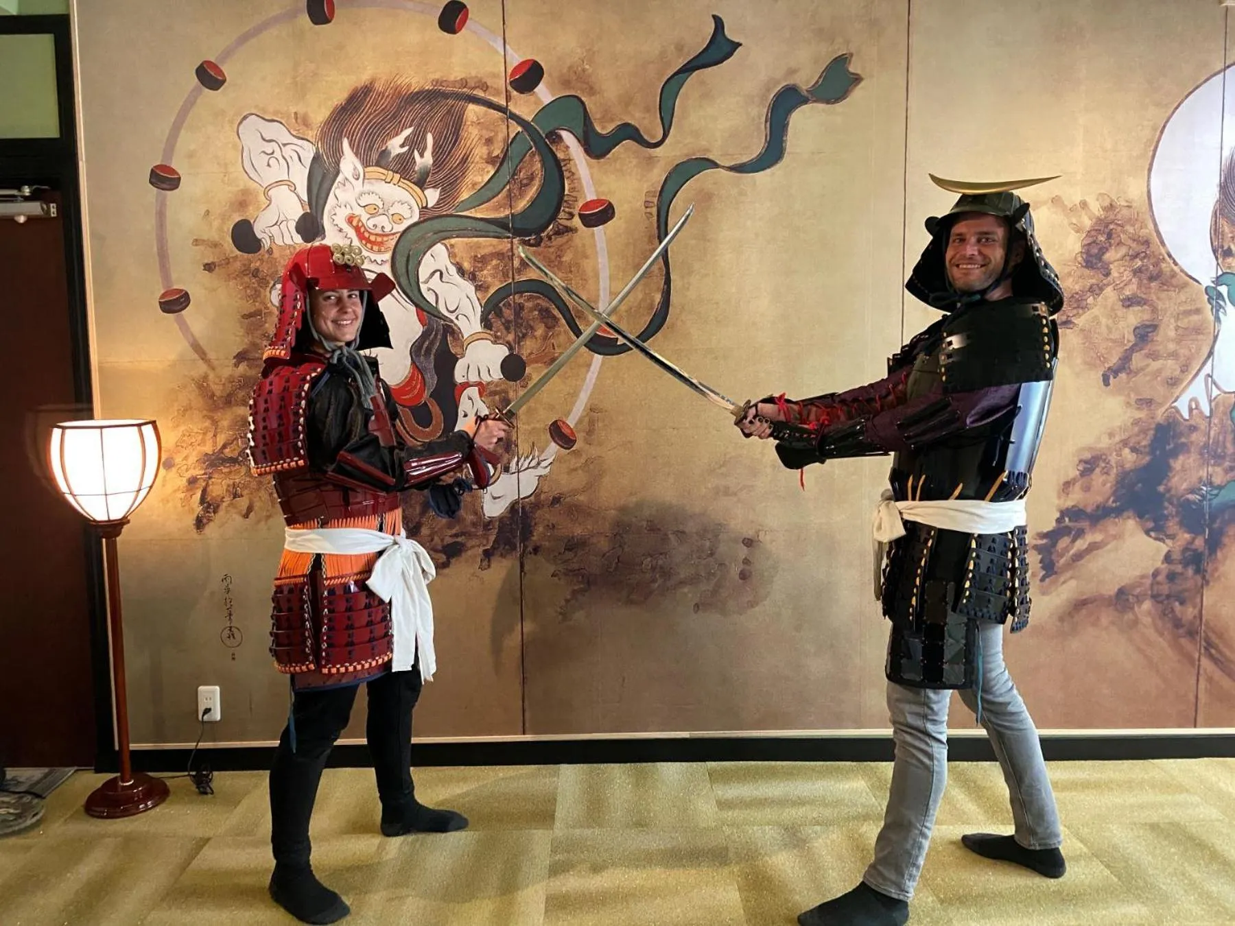 People in Osaka Ukiyoe Ryokan