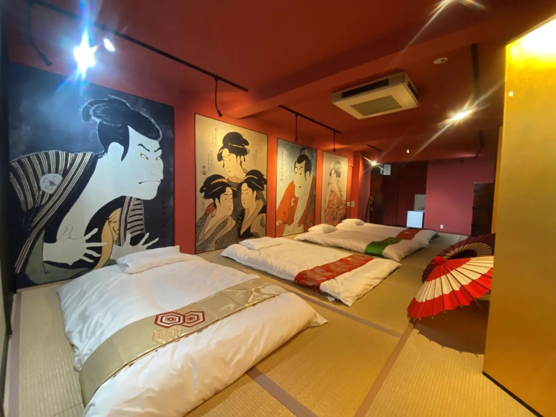 Bedroom, Bed in Osaka Ukiyoe Ryokan