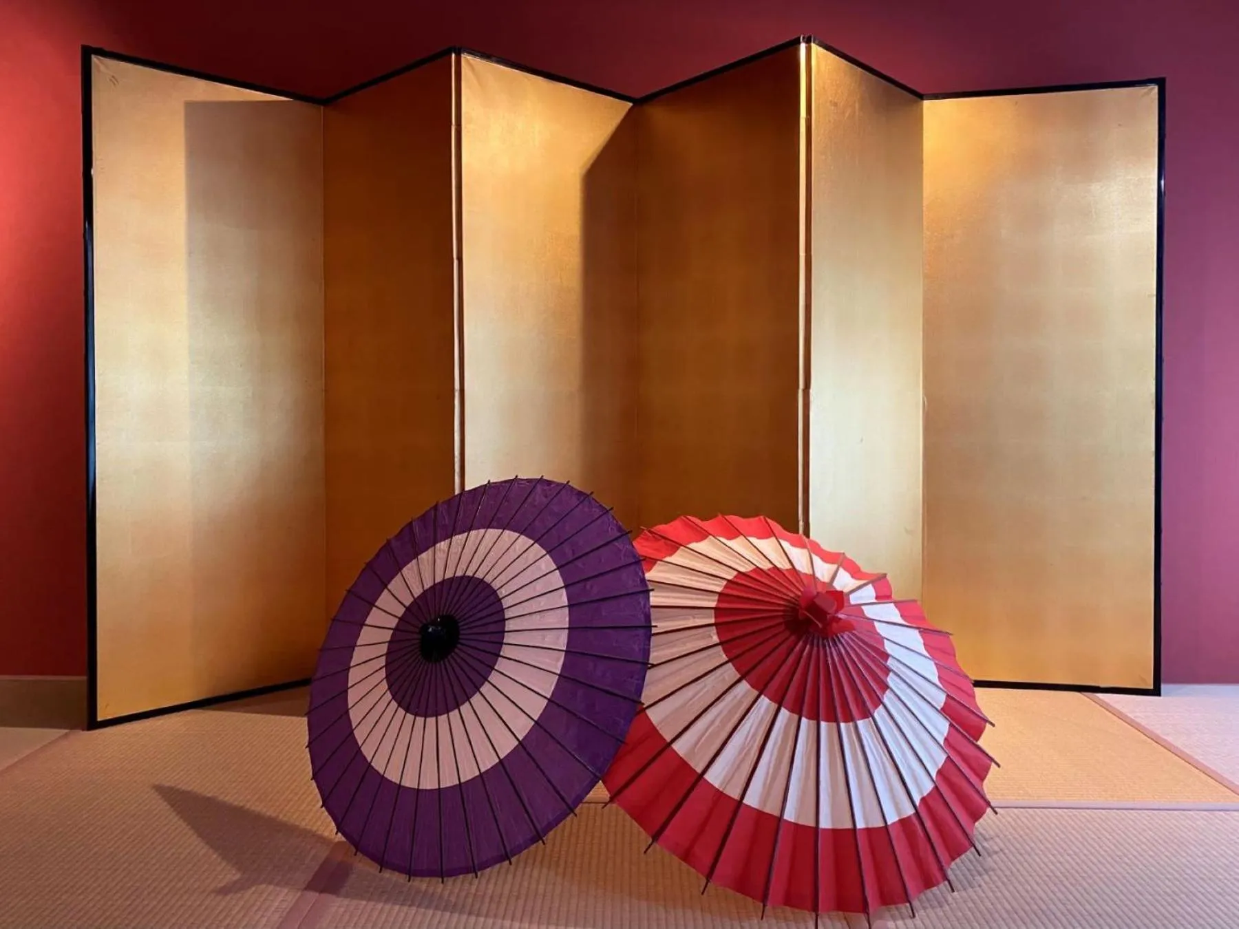 Photo of the whole room in Osaka Ukiyoe Ryokan