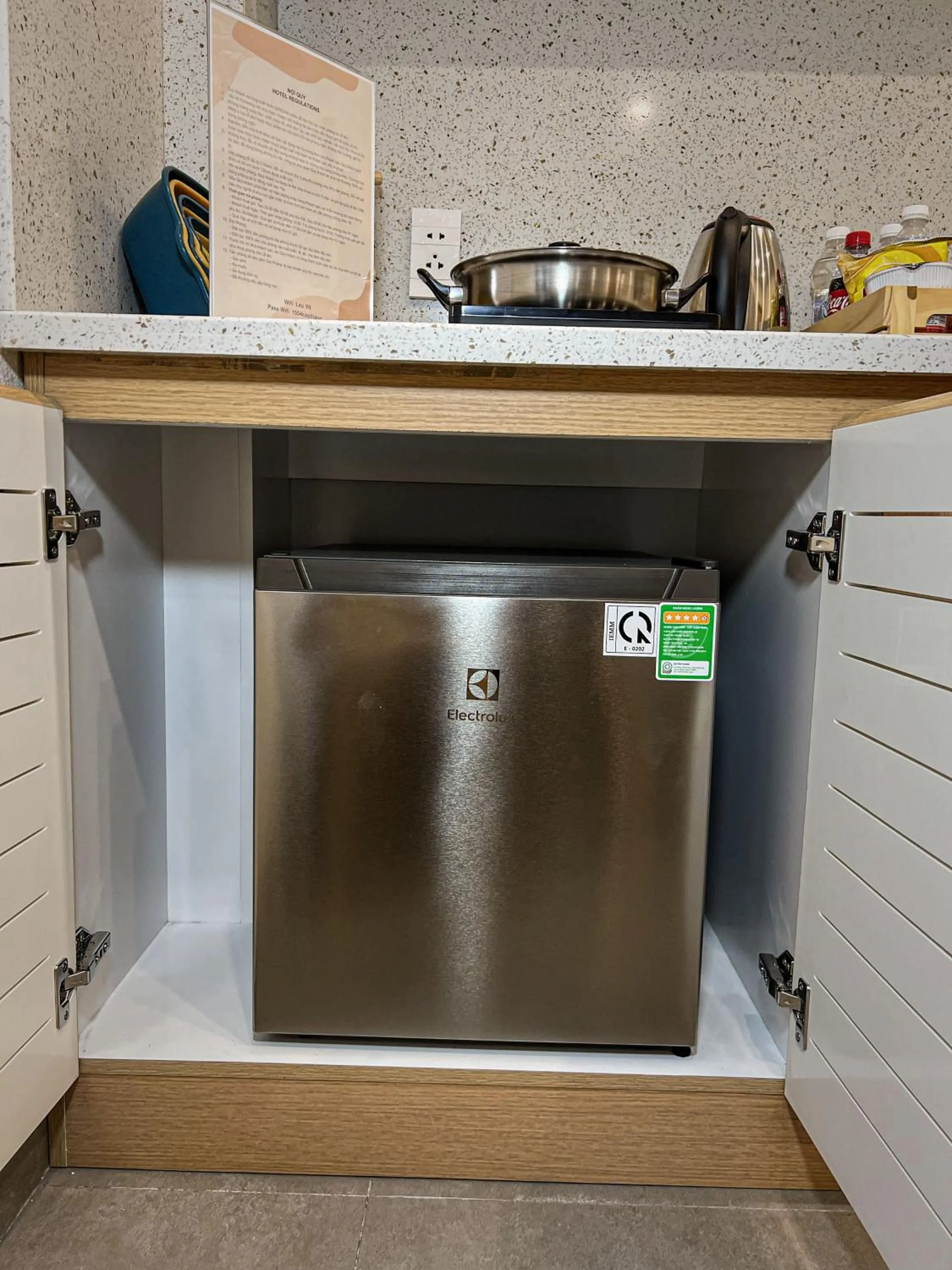 Kitchen or kitchenette in Lều Vịt Homestay Hải Phòng