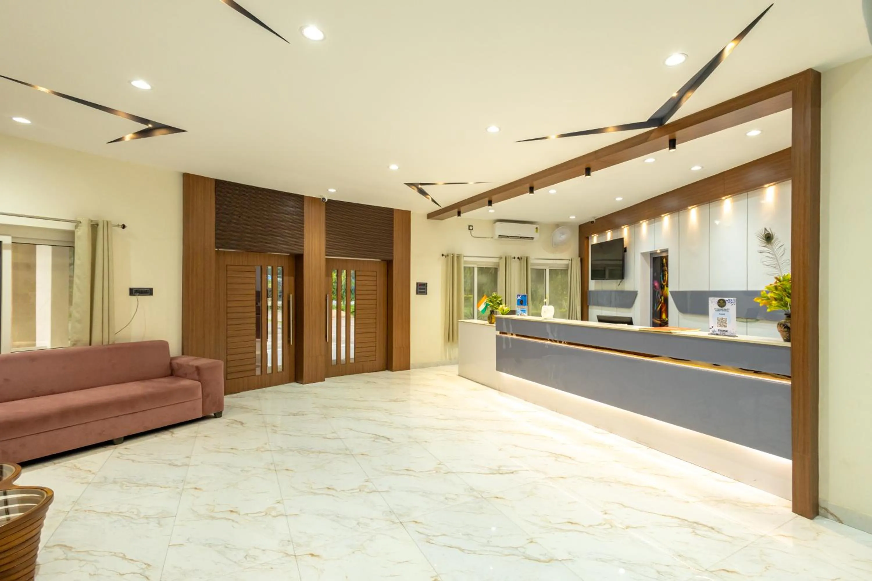 Lobby or reception in BUDDHA HERITAGE RESORT