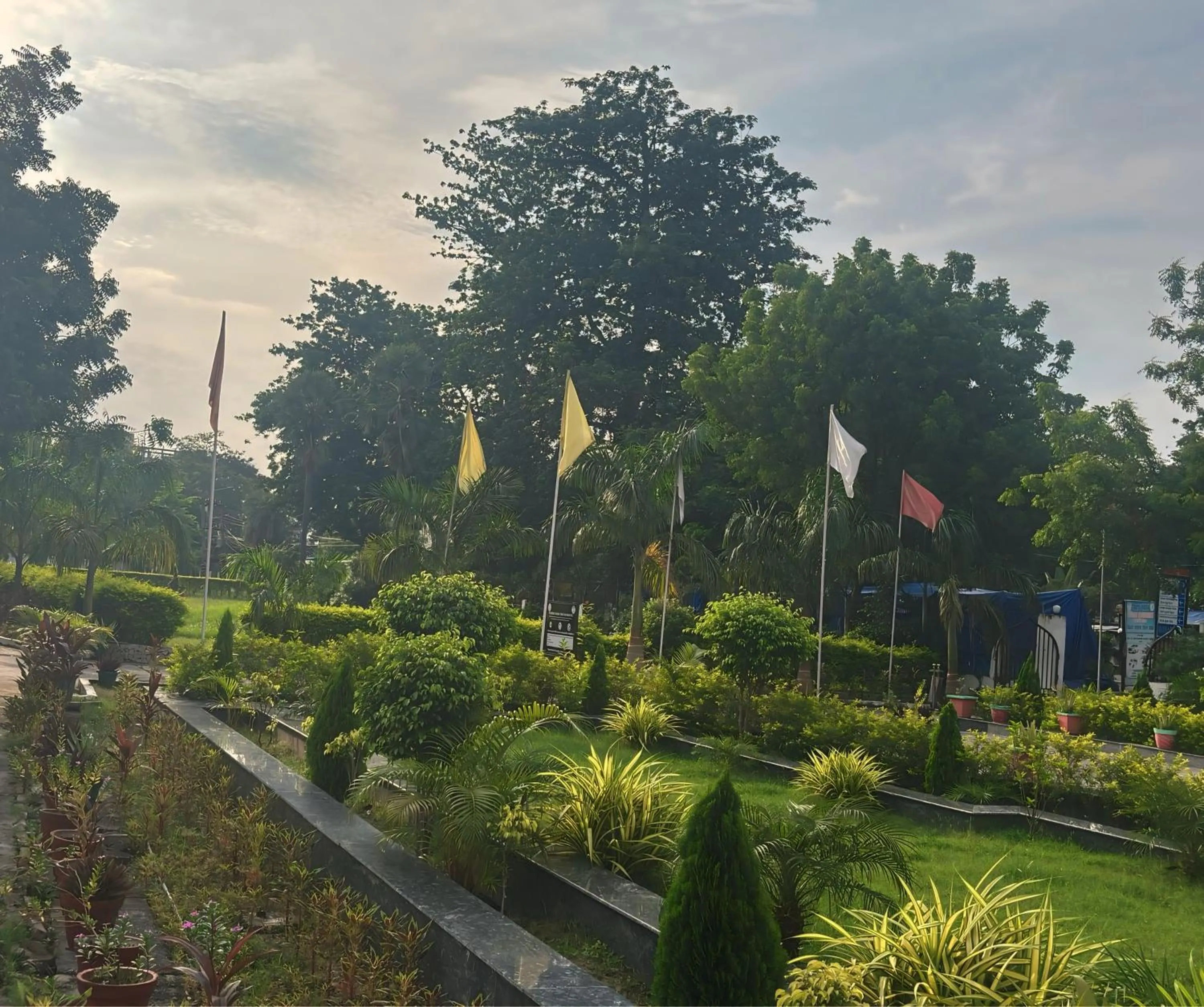 Garden view in BUDDHA HERITAGE RESORT