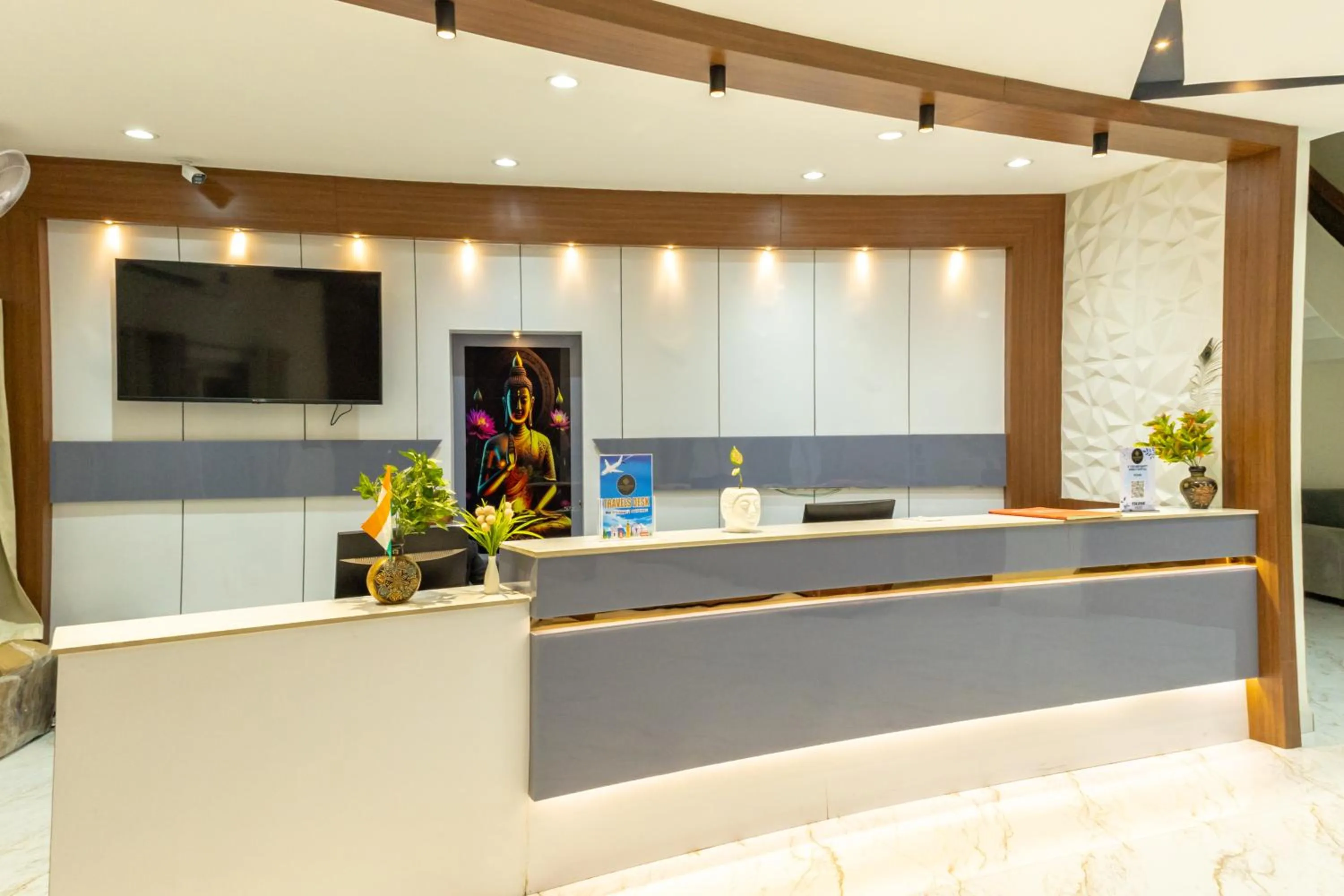 Lobby or reception in BUDDHA HERITAGE RESORT