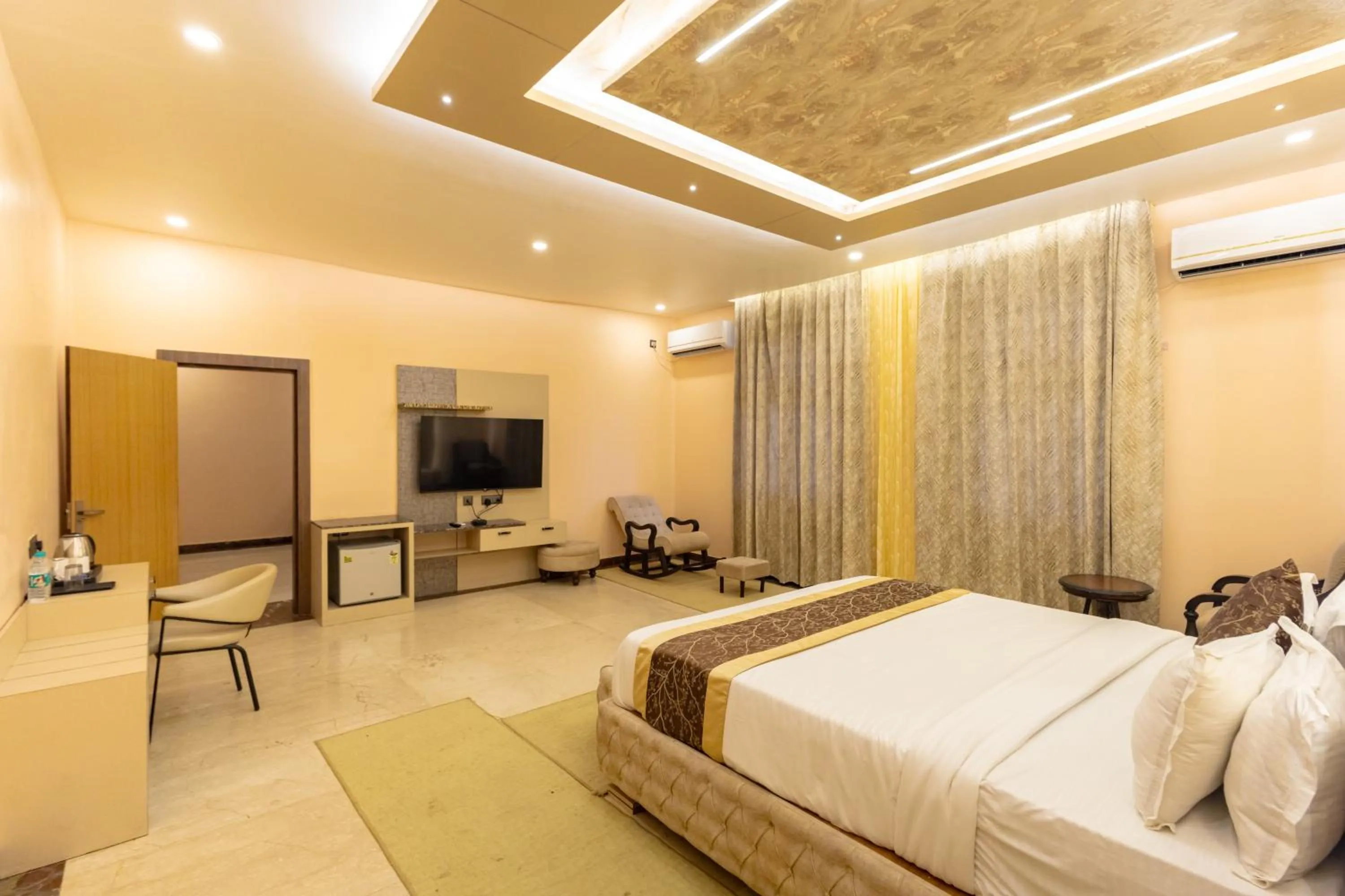 Bedroom, Bed in BUDDHA HERITAGE RESORT