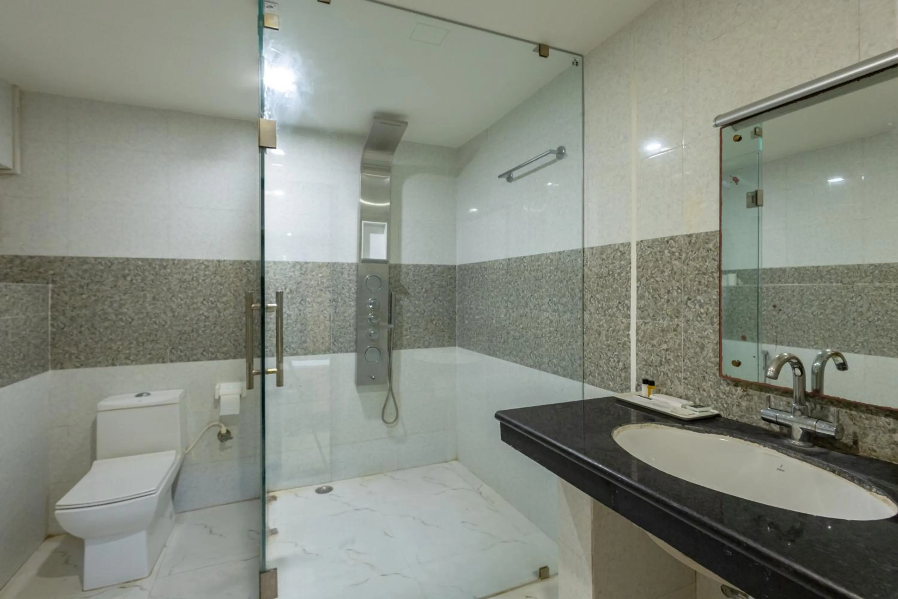 Bathroom in BUDDHA HERITAGE RESORT