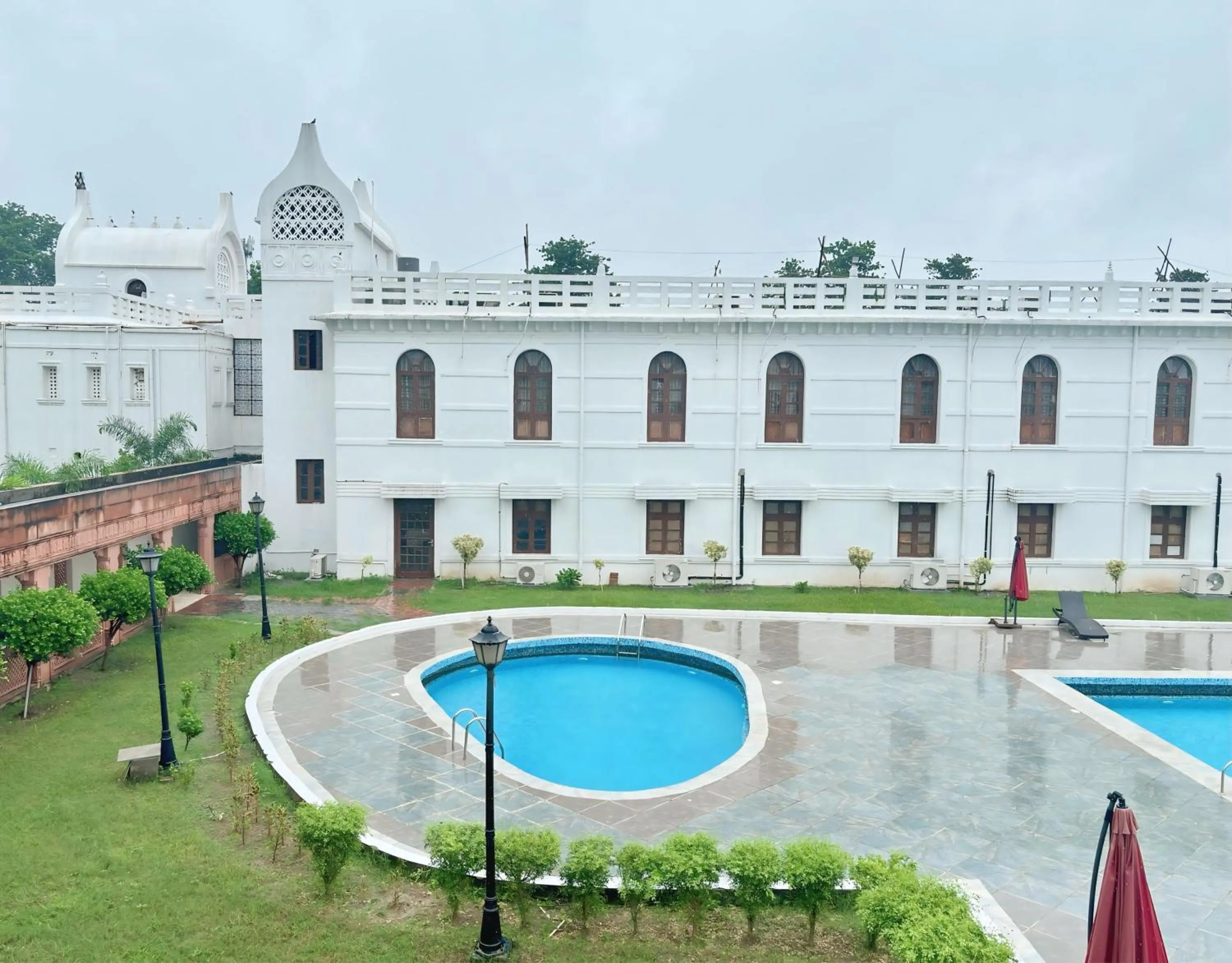 Pool view in BUDDHA HERITAGE RESORT