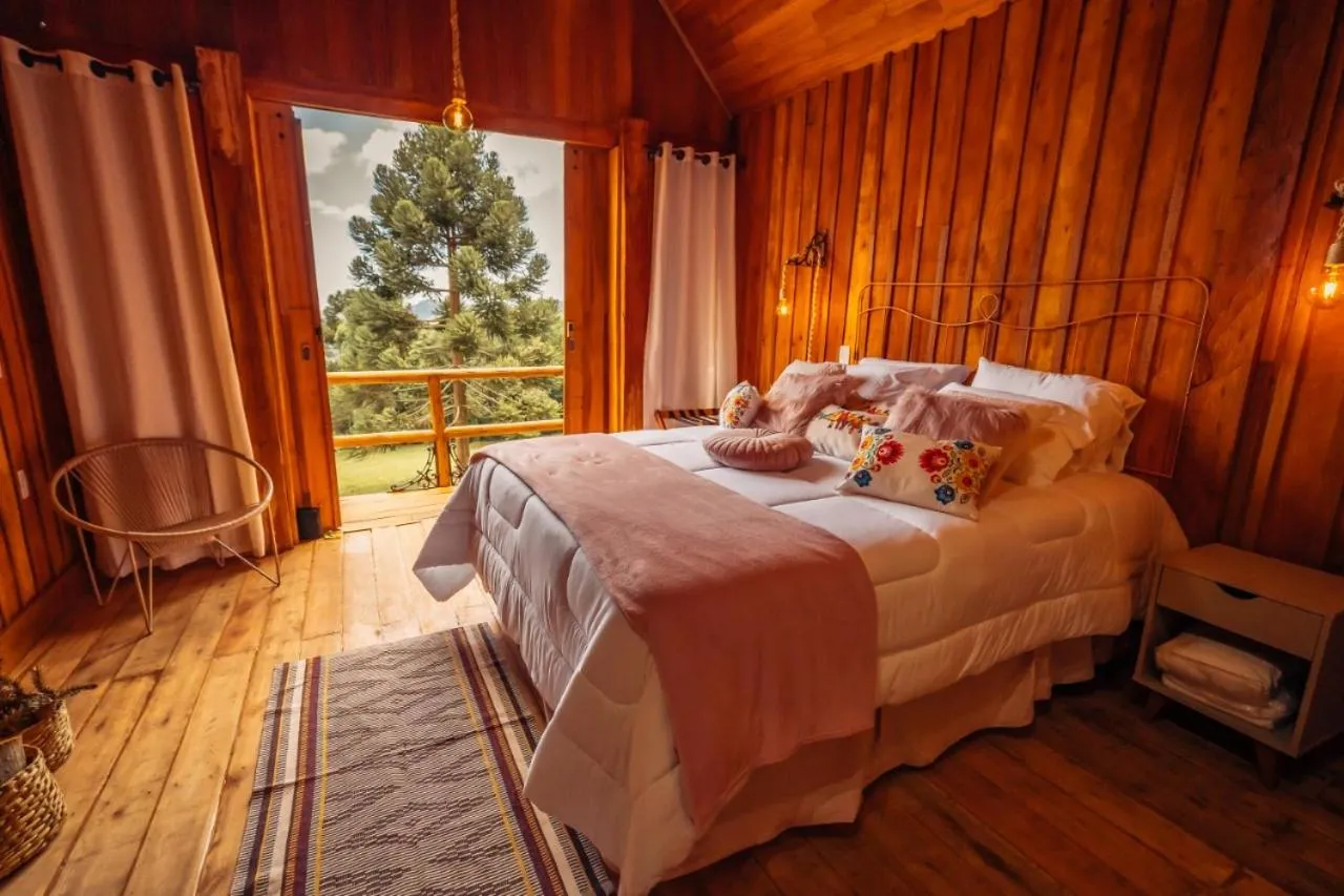 Bed in Montanha Home