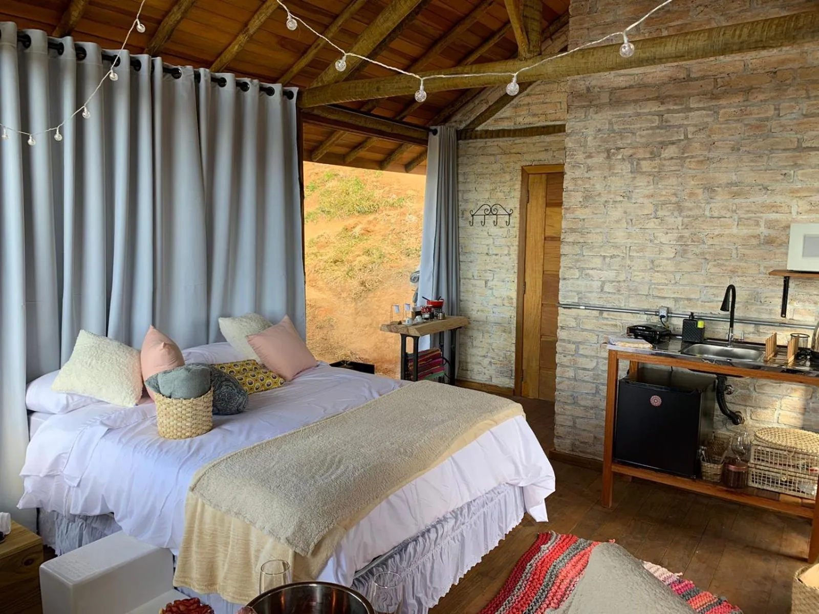 Bed in Montanha Home